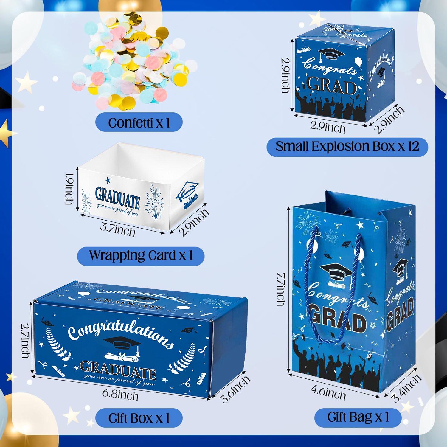 🎅Just $9.99 Today 🎁2024 Newly Surprise Gift Box Explosion