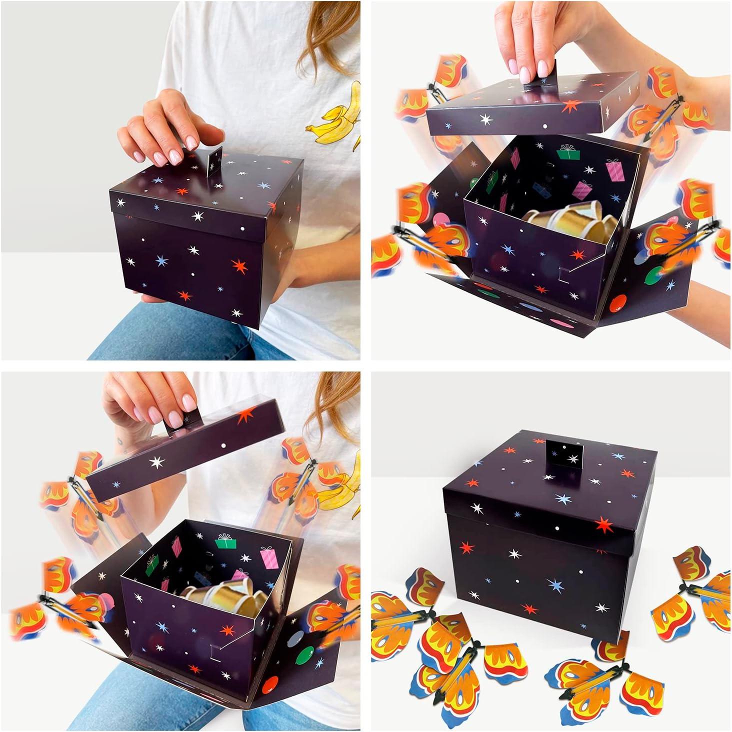 Flutter Pop Box: Butterfly Explosion Gift Box