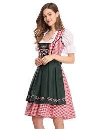 DirndlPop Rot Mila Dirndl  Bayern Kostüme für das Bierfest