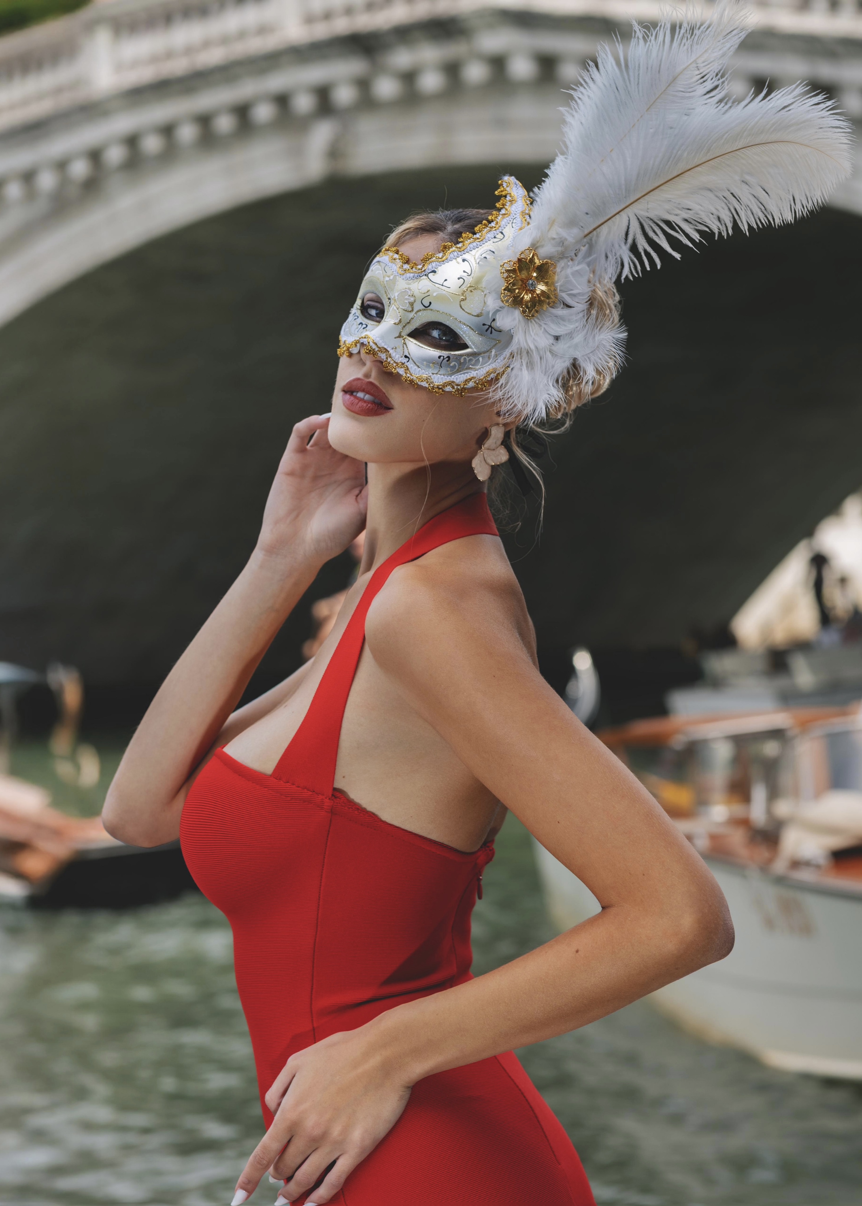 Rosee Sleeveless Bandage Midi Dress