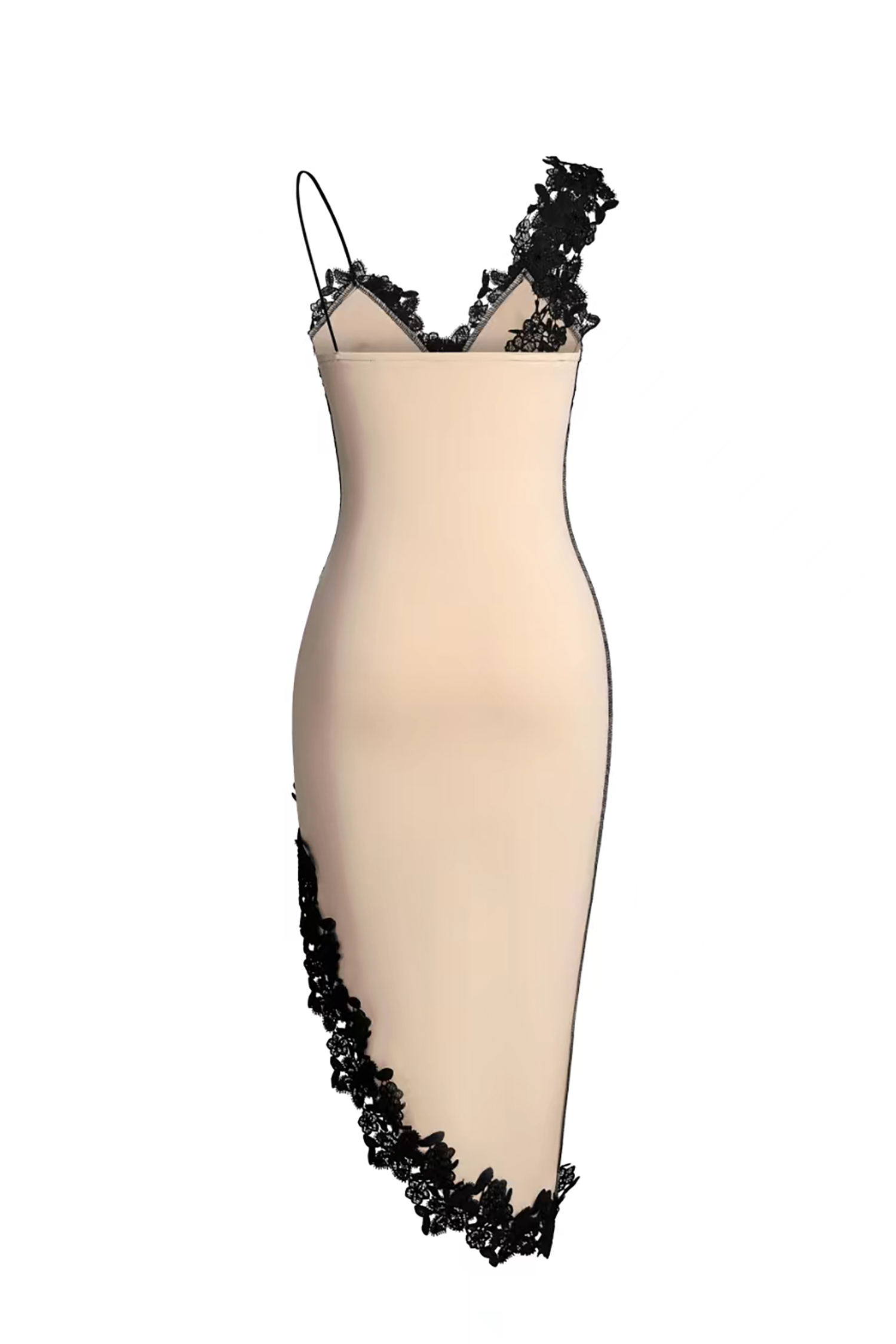 Erina Sleeveless Lace Midi Dress