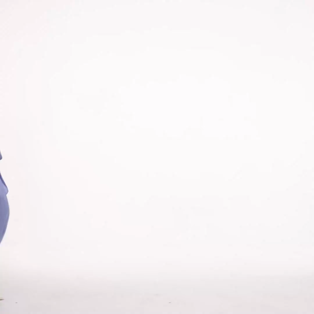 Ikira Resort Flowy Long Sleeve Pleated Floral Satin Black Purple Maxi Dress