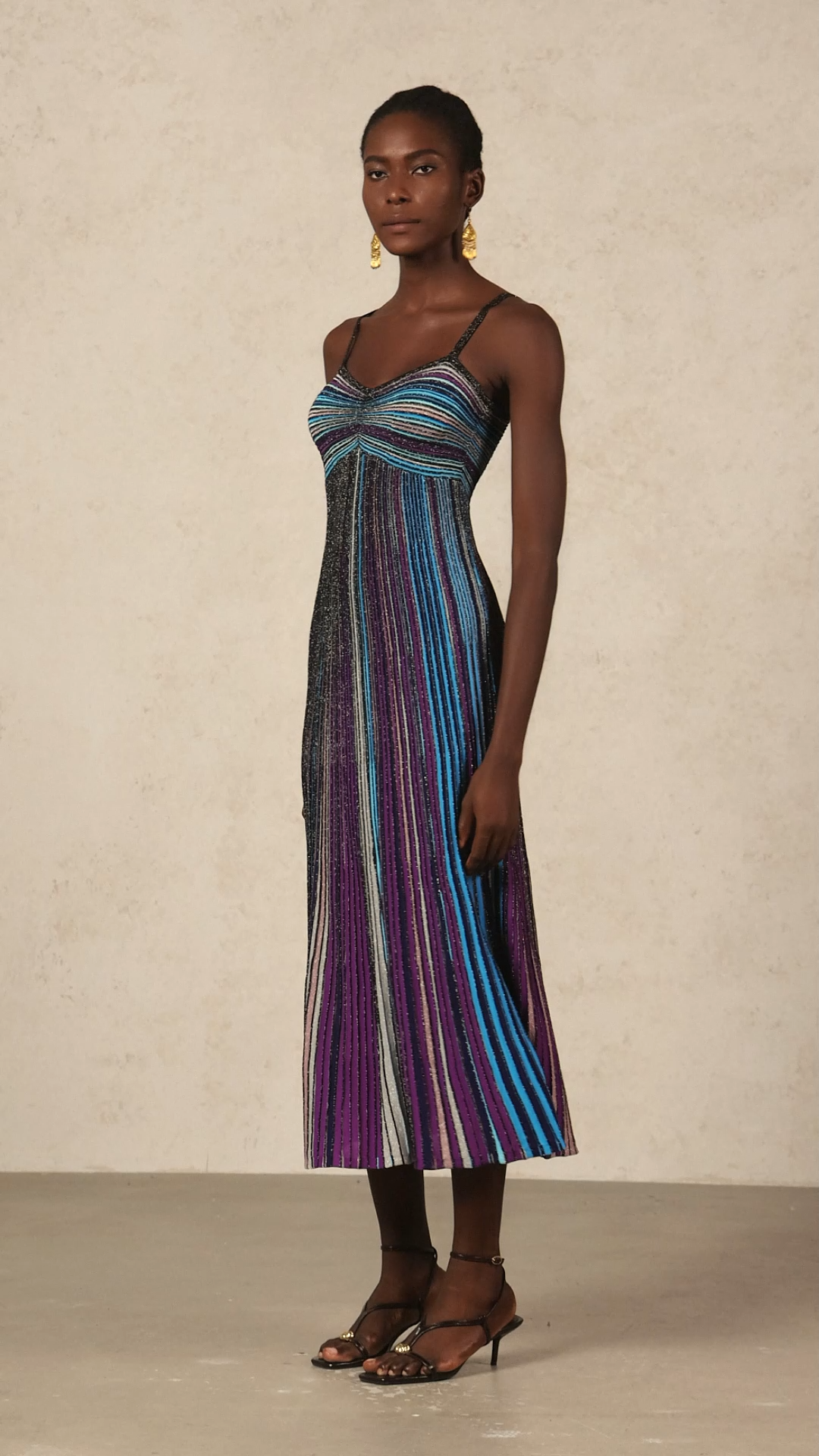 Scala Halter Maxi Dress