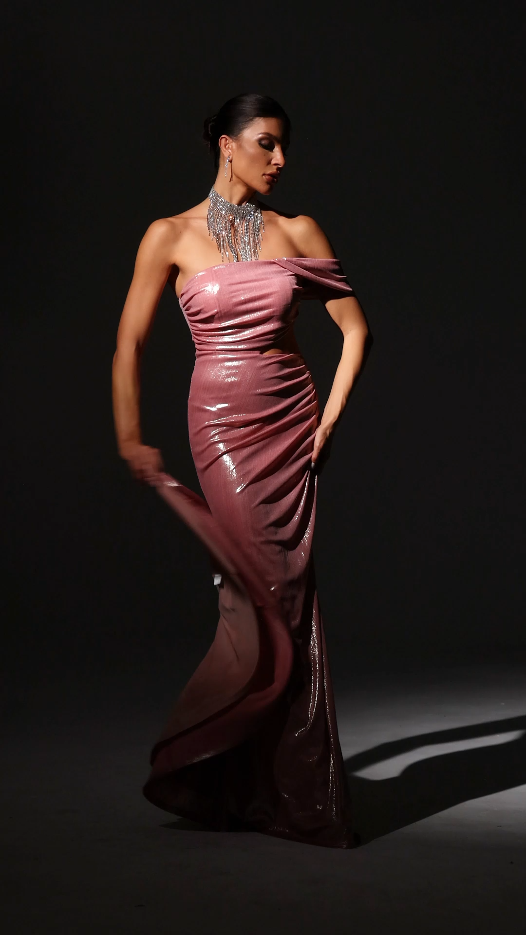 Giselle Hollow Out Maxi Dress