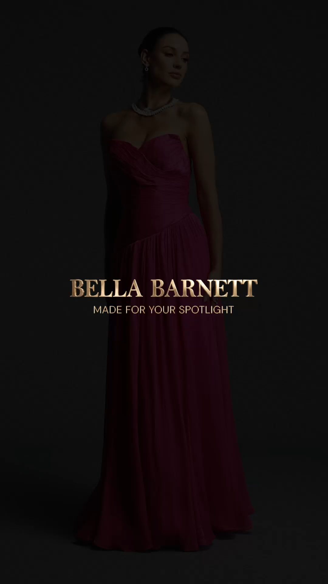Isabeau Elegant V Neck Sequin Mermaid Red Maxi Dress