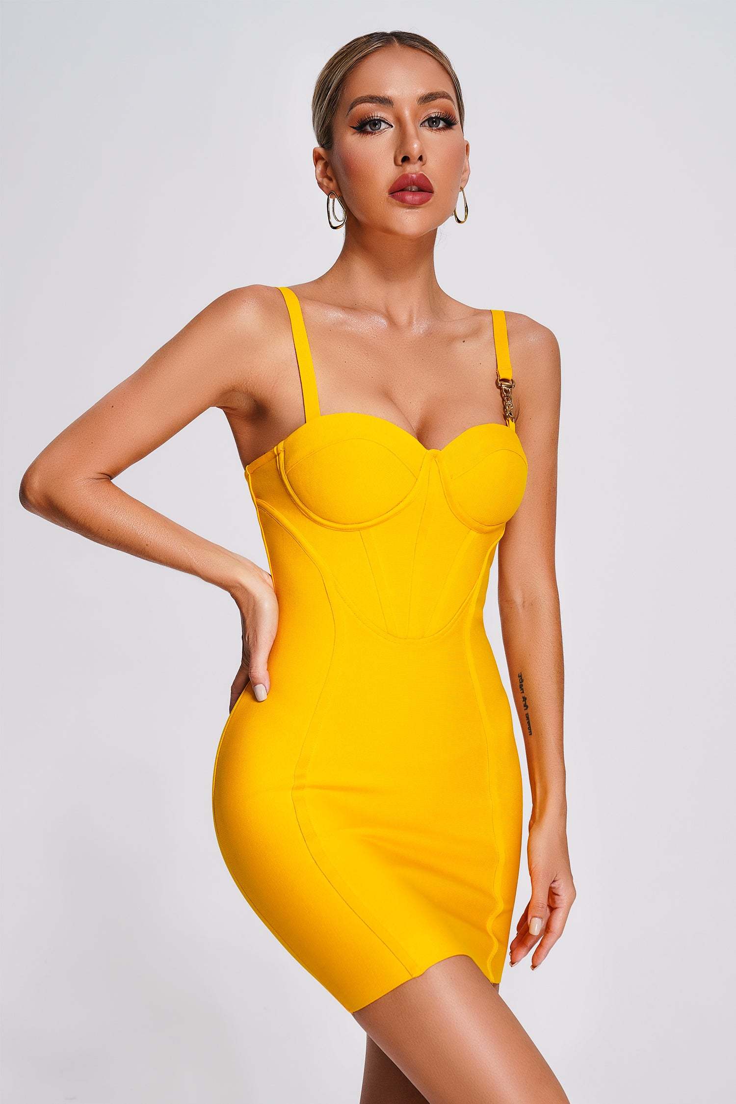 Snaka Mini Bandage Dress