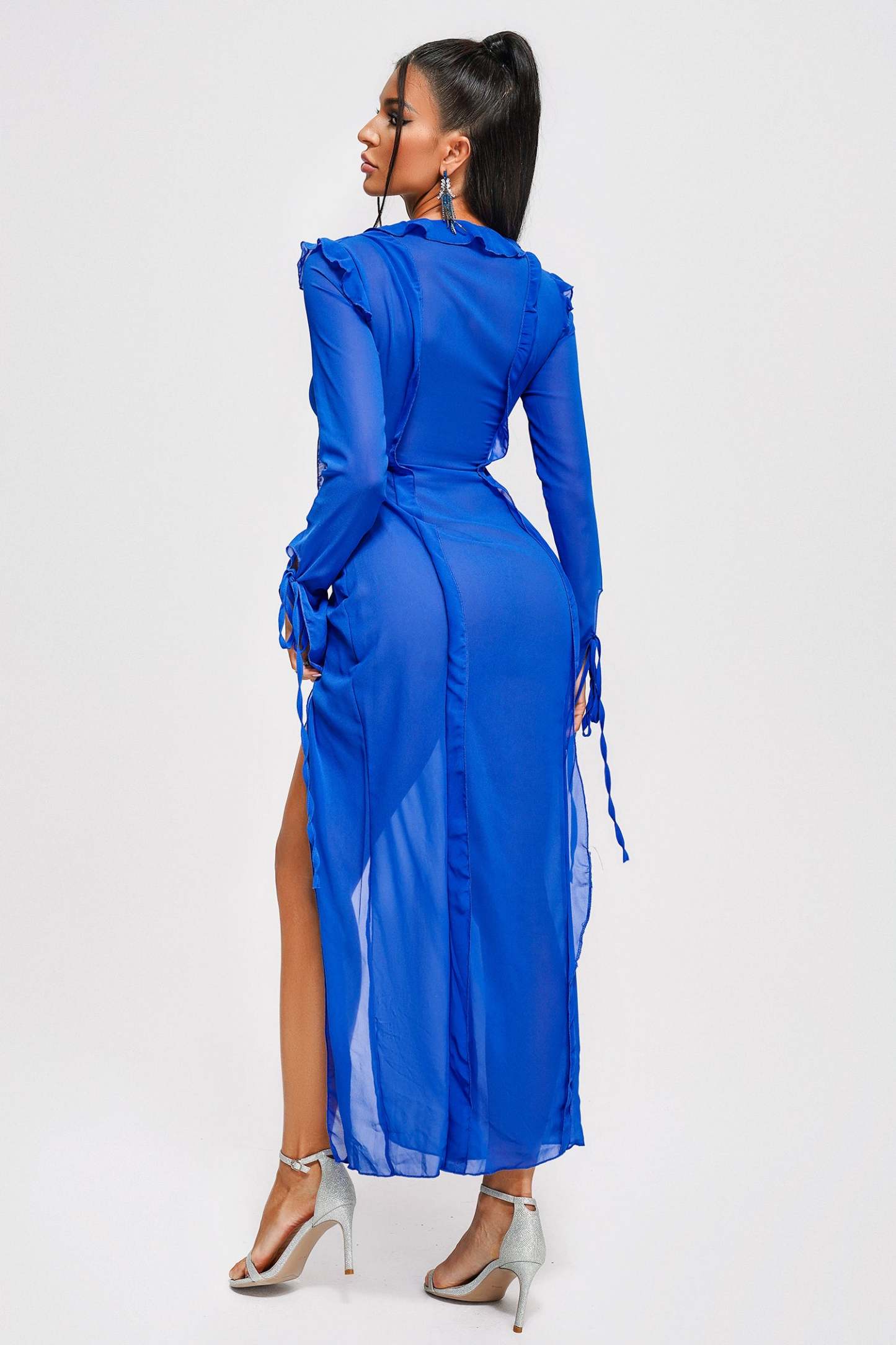 Niako Mesh Midi Dress