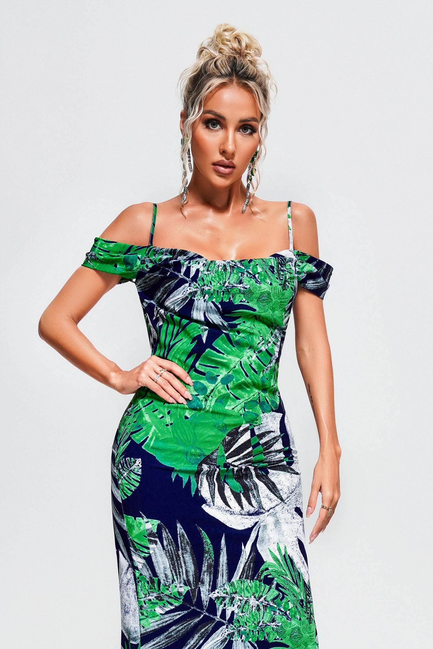 Stripa Printed Maxi Dress