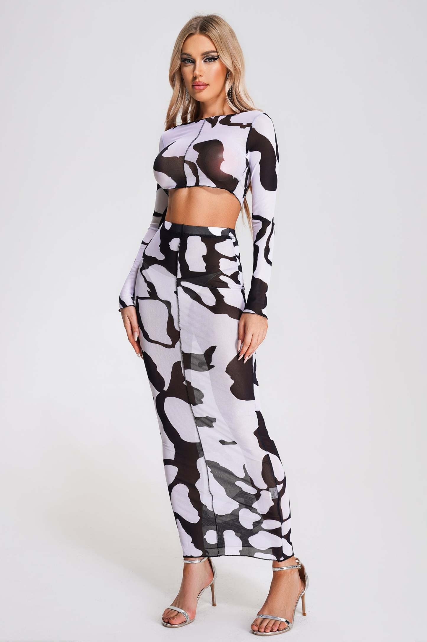 Anahly Printed Mesh set