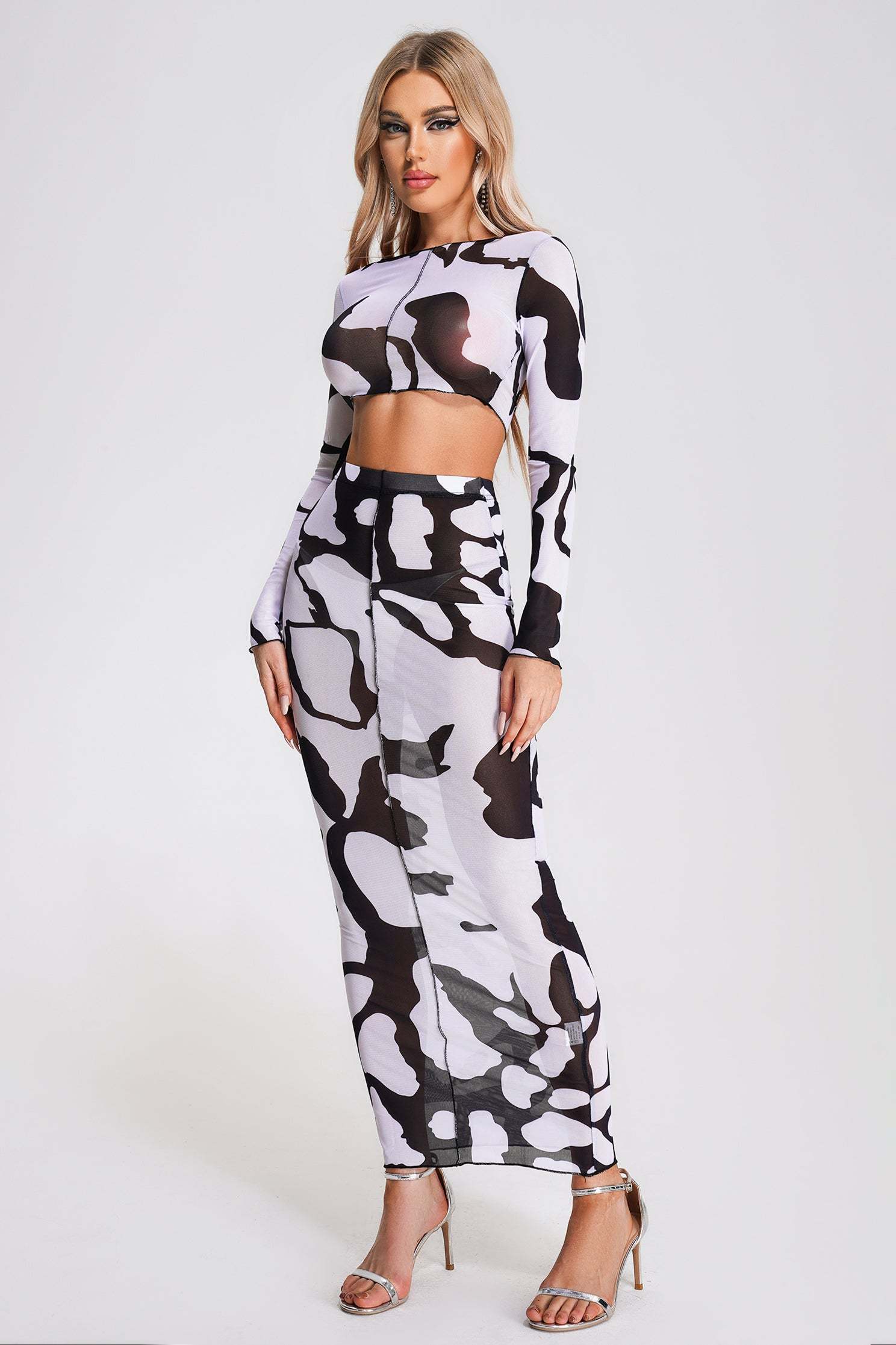 Anahly Printed Mesh set