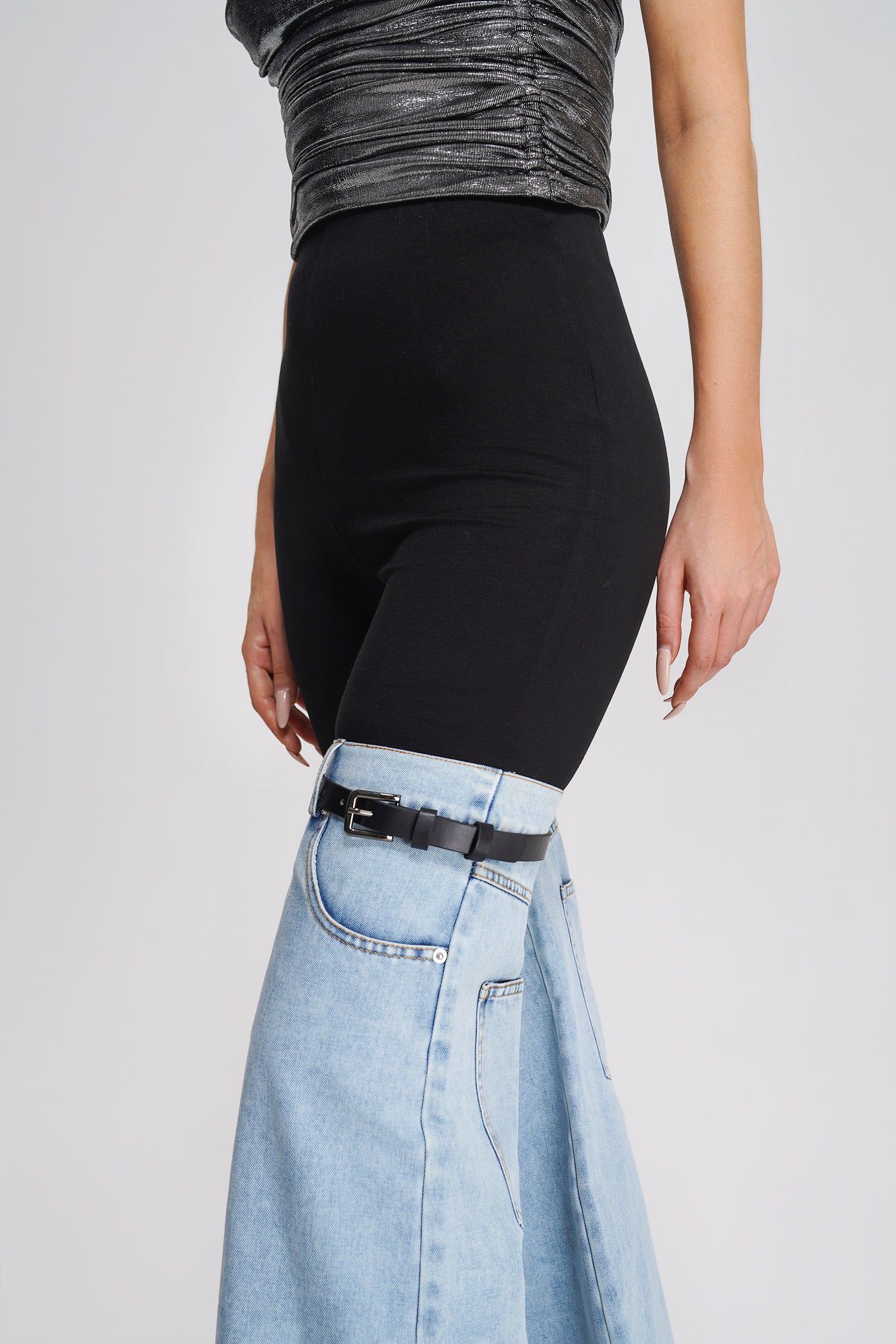 Oli & Hali patchwork denim jeans – Bella Vita Unique Boutique