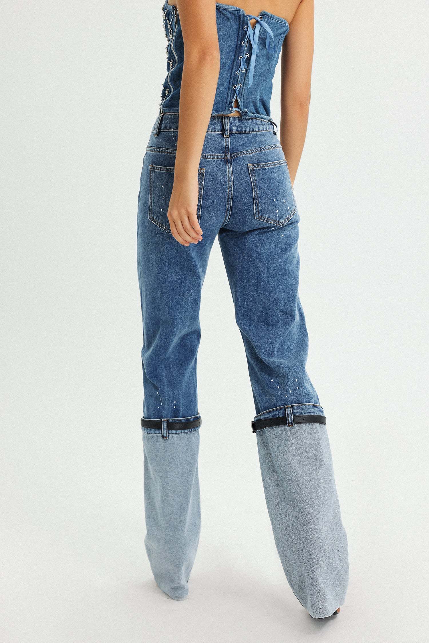 Vickee Patchwork Jeans