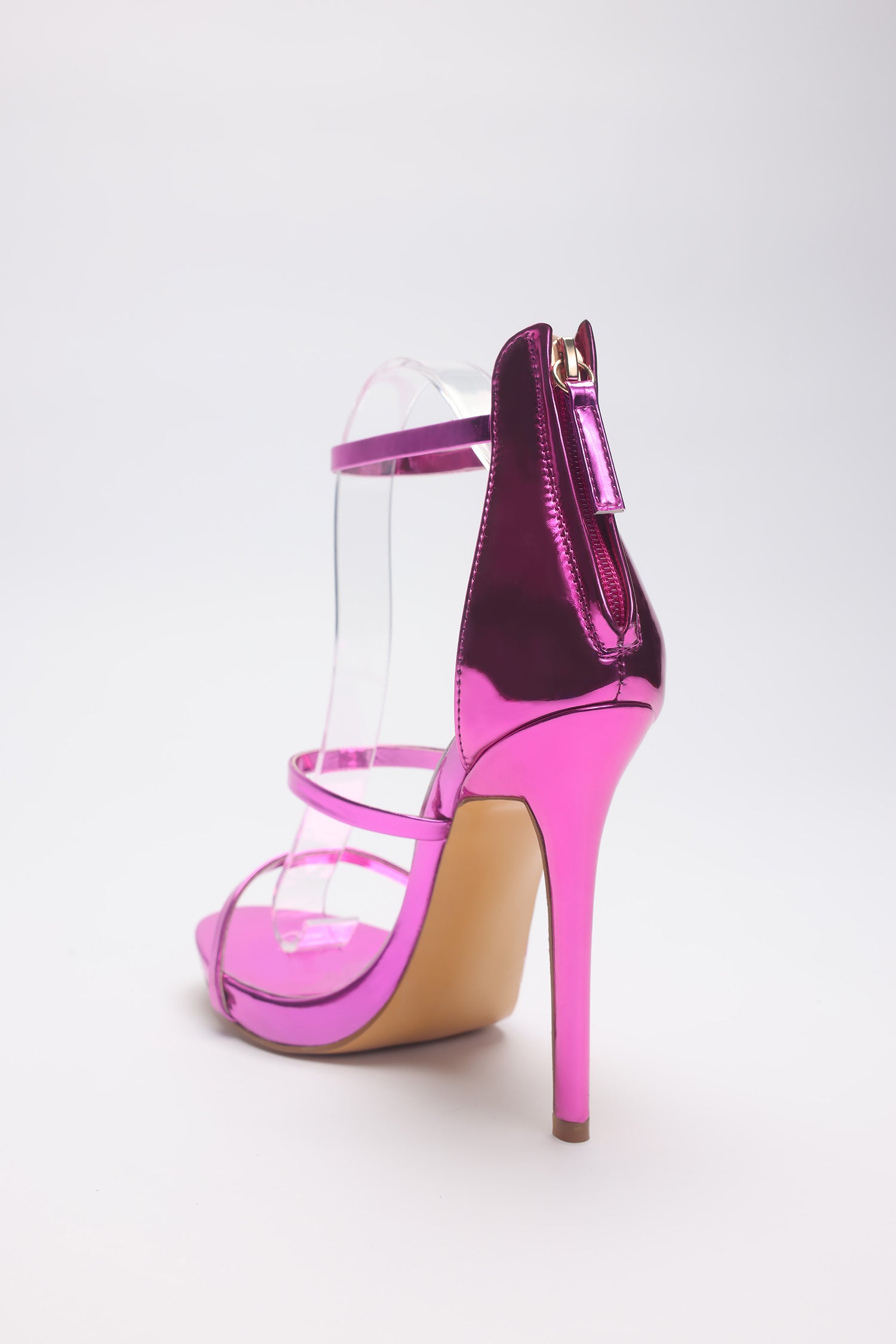 patent leather high heels