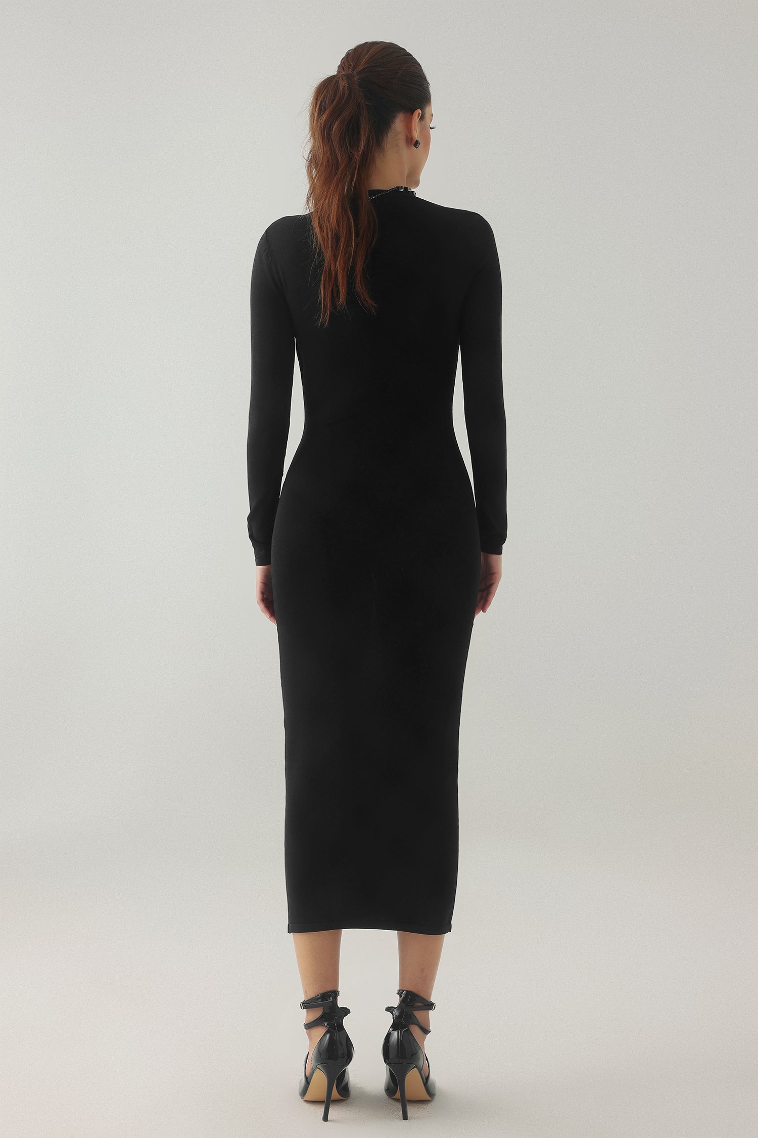 Pilisa Asymmetric Midi Dress