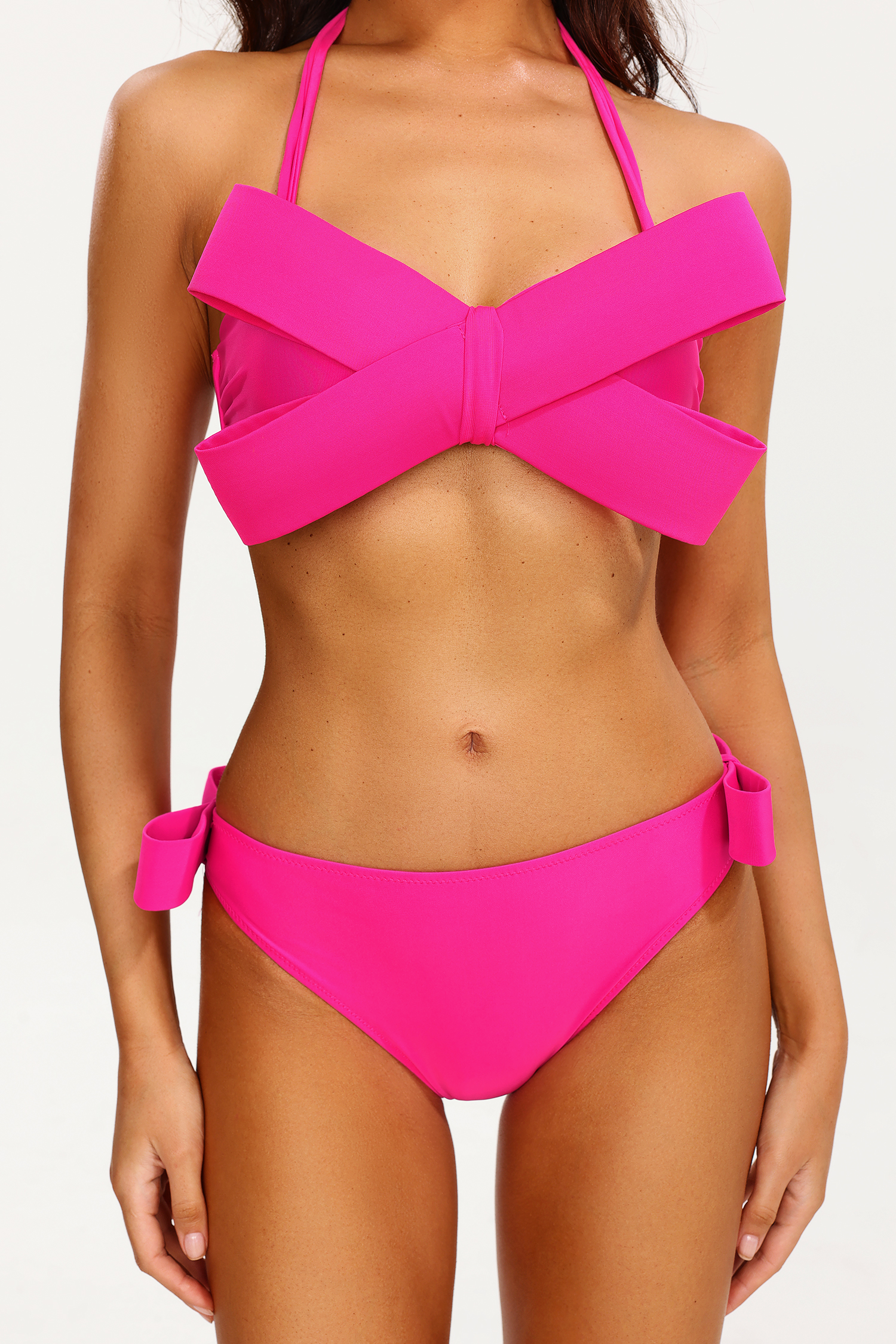 Reagan Bow Halter Bikini