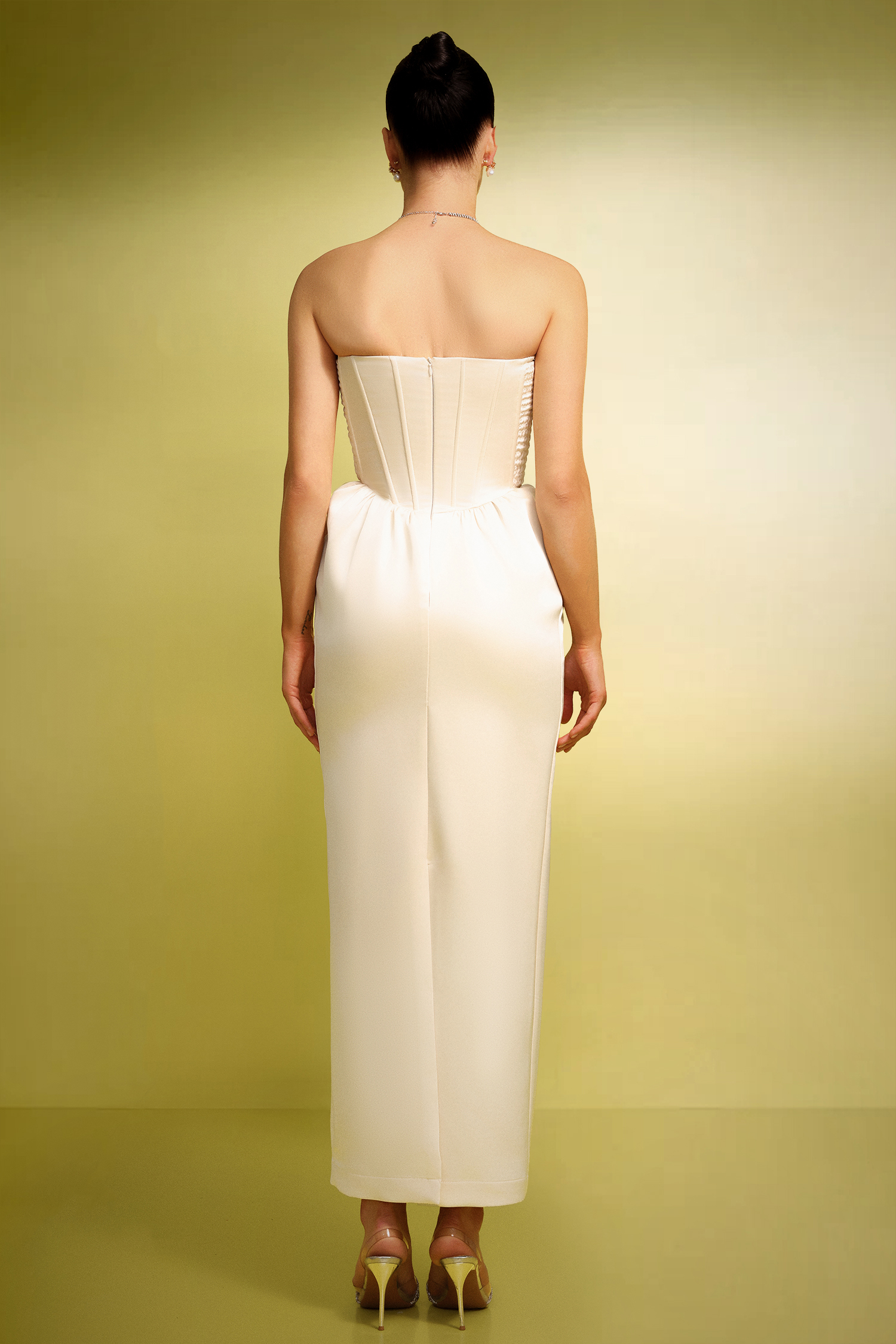 Fahrenheit Sleeveless Bow Maxi Dress