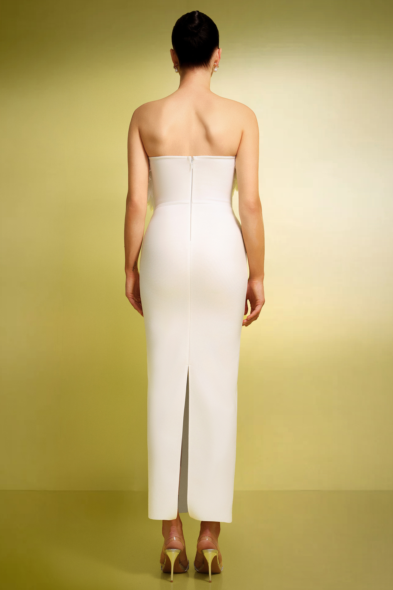 Rafik Sleeveless Flowers Tassels Bandage Maxi Dress