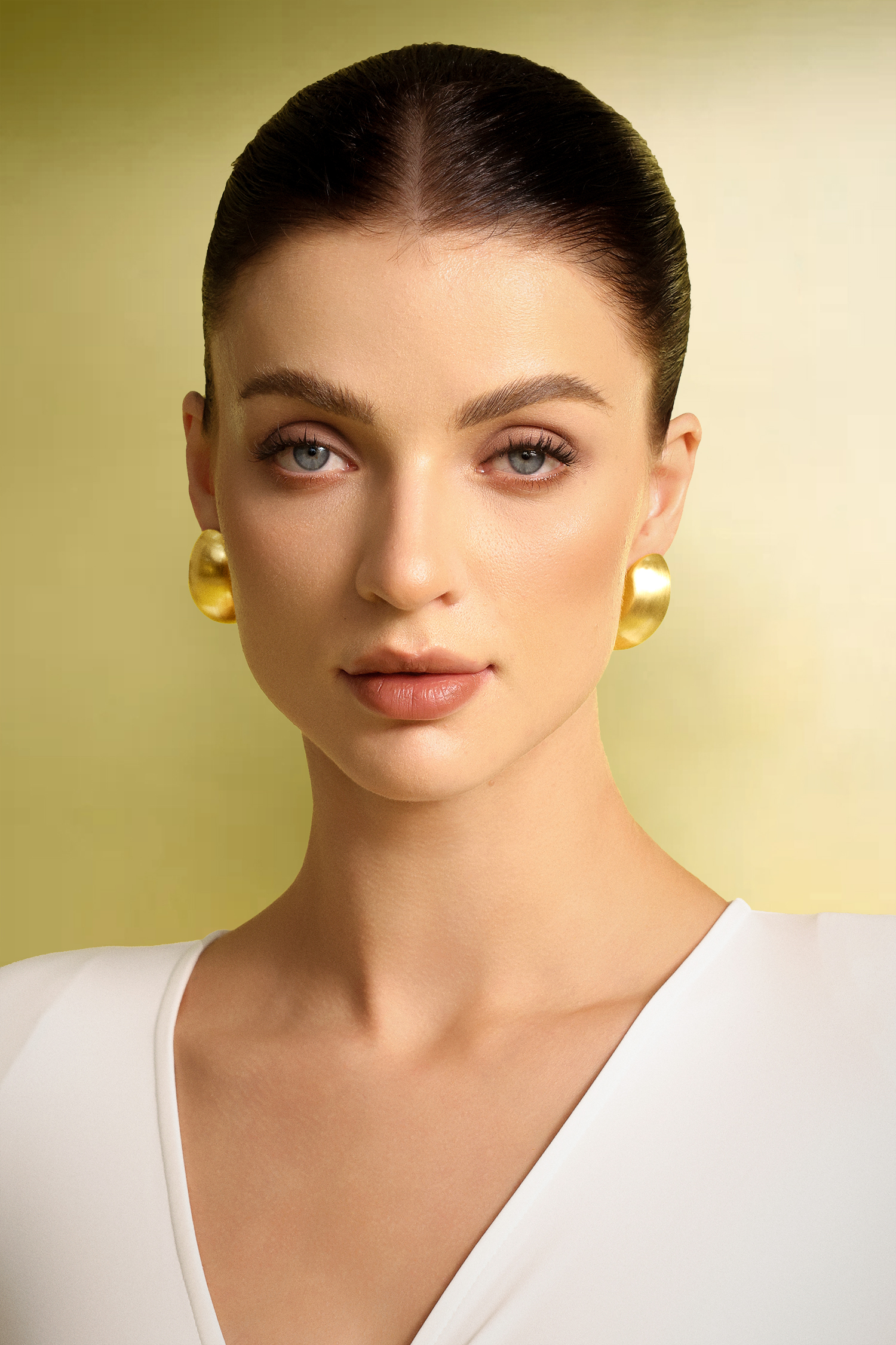 Xaviera Geometry Matte Earrings