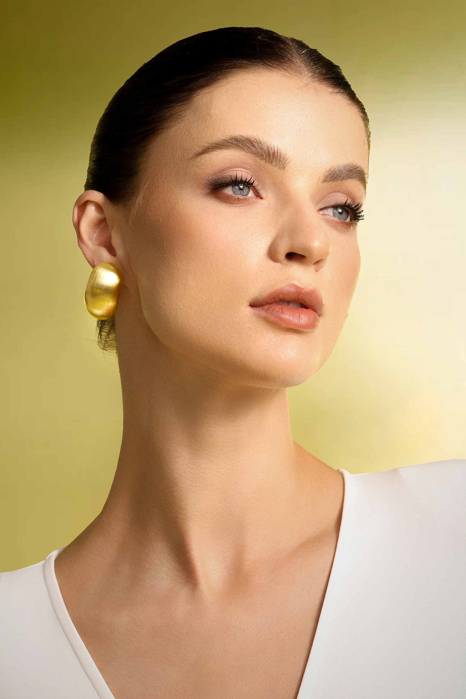 Xaviera Geometry Matte Earrings