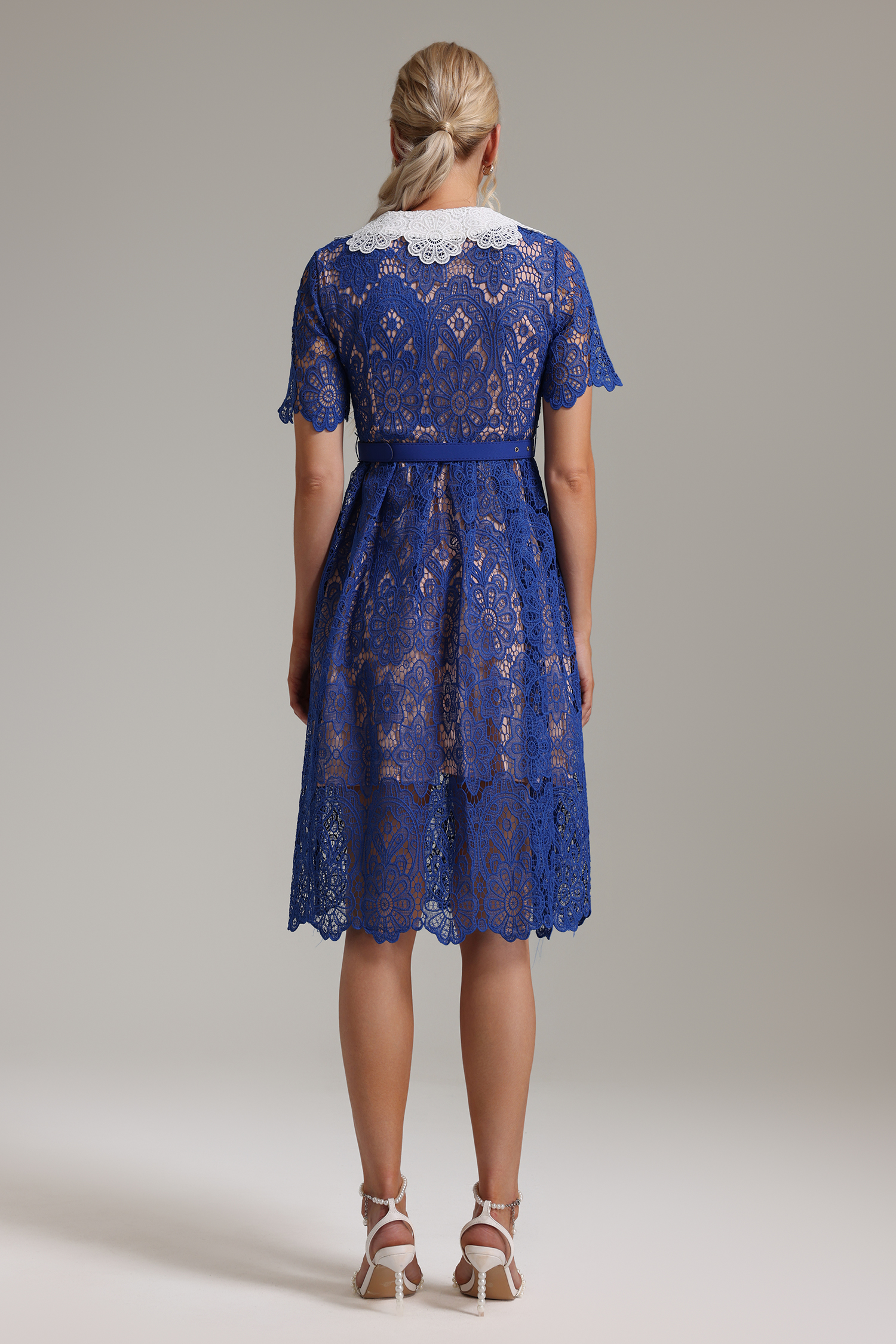 Kivi Floral Embroidery Dress