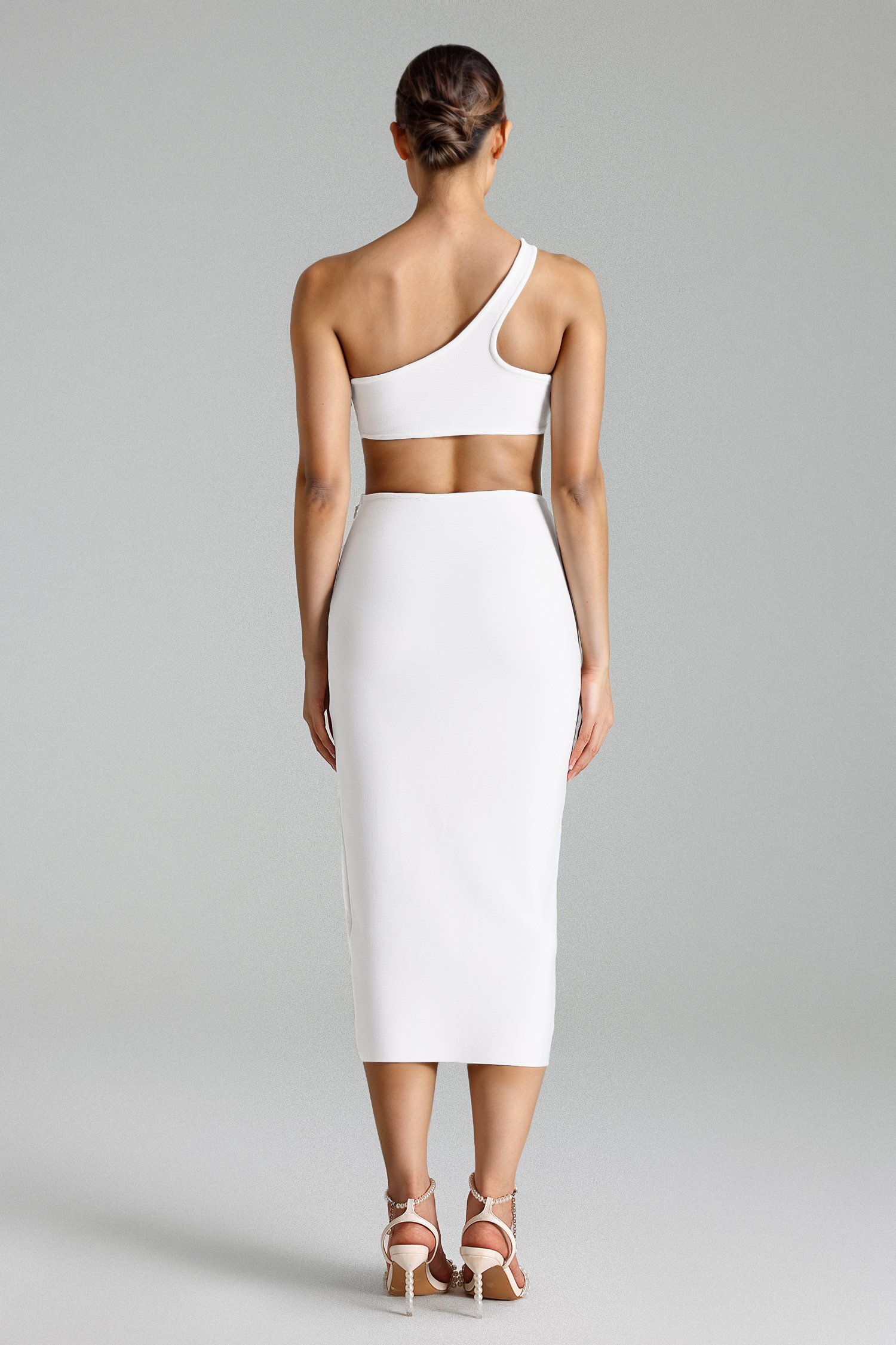 Mlisa Irregular Bandage Dress