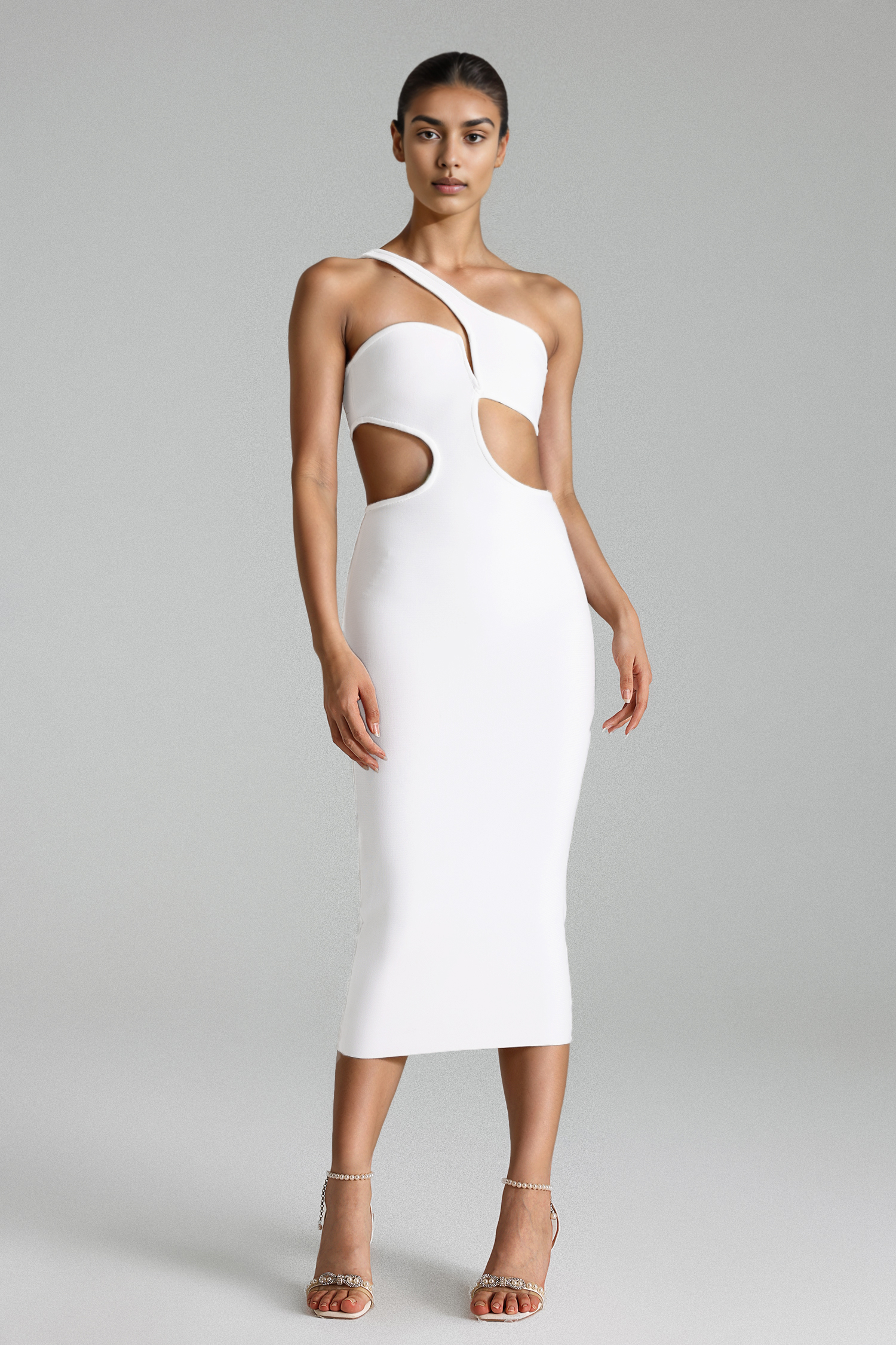 Mlisa Irregular Bandage Dress