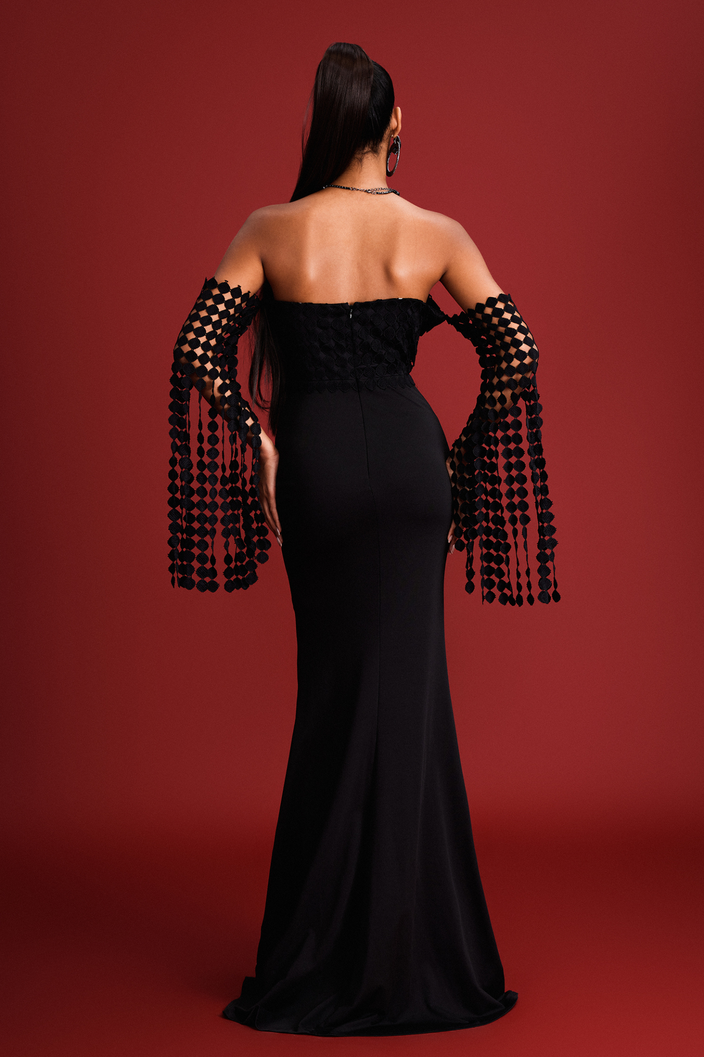 Nicola Strapless Maxi Dress