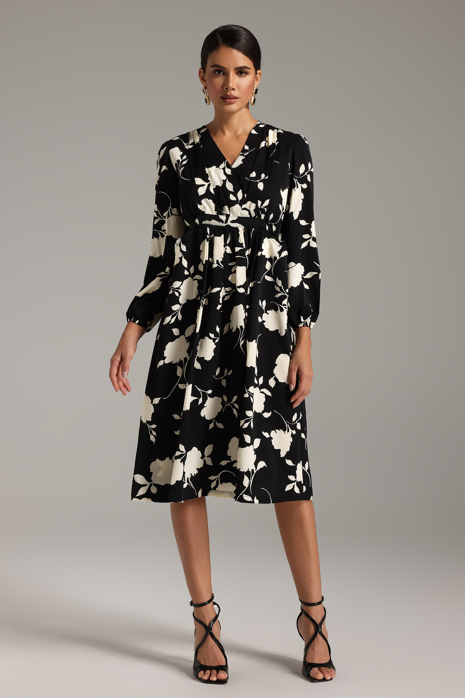 Saniyah Printing Maxi Dress