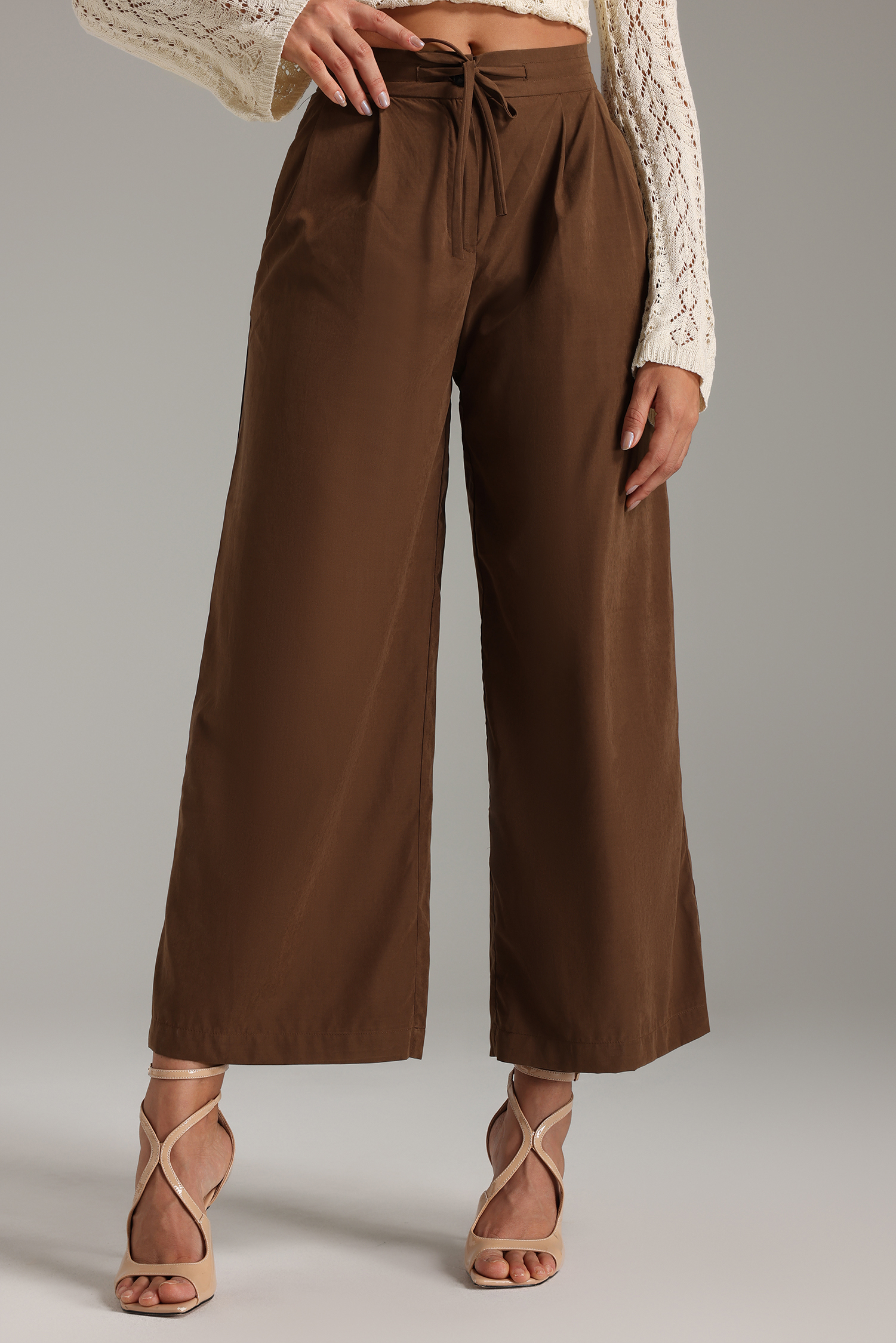 Vafa Suit Pants - Brown
