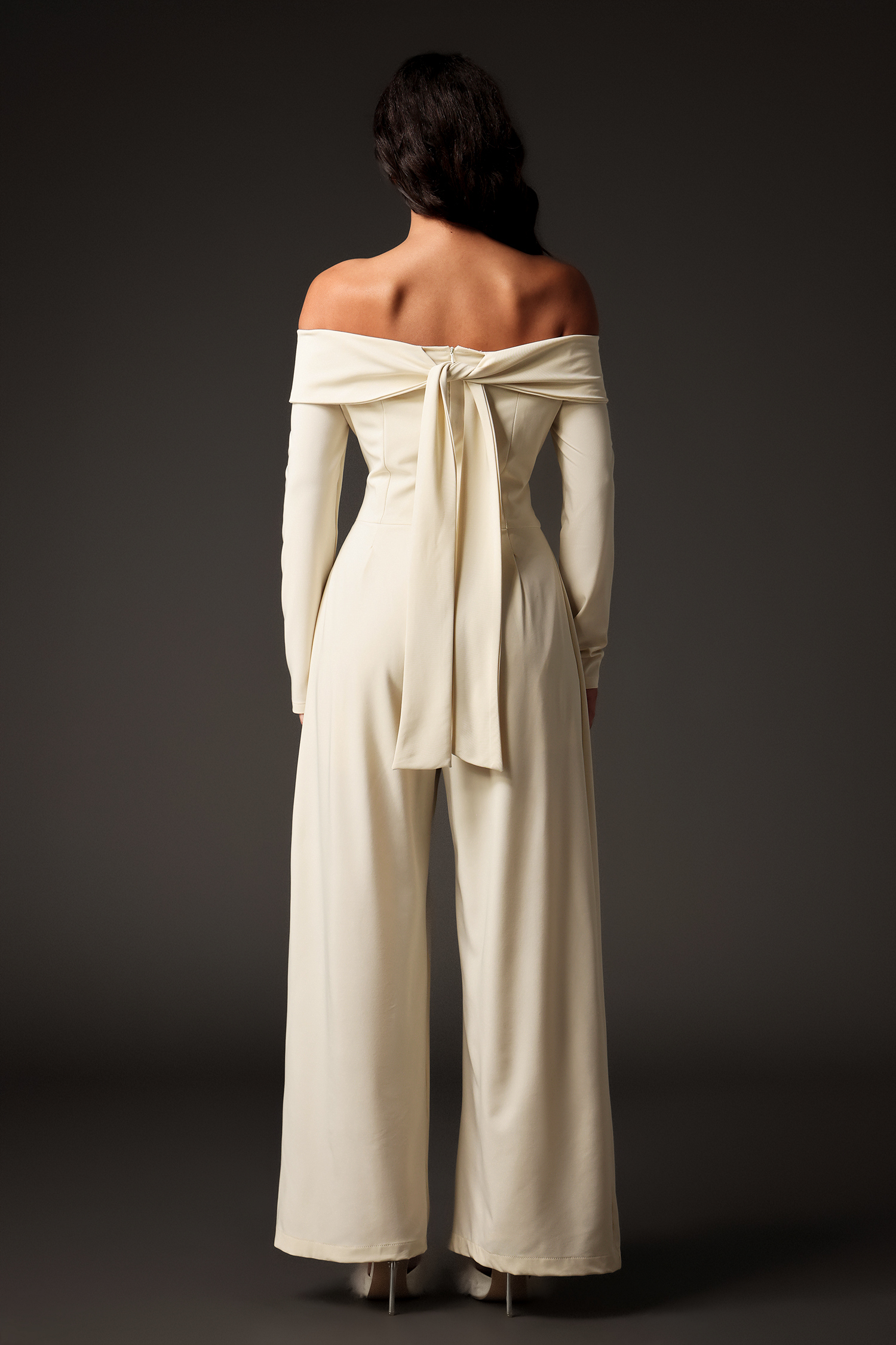 Lucifa One Shoulder Long Sleeves Jumpsuit