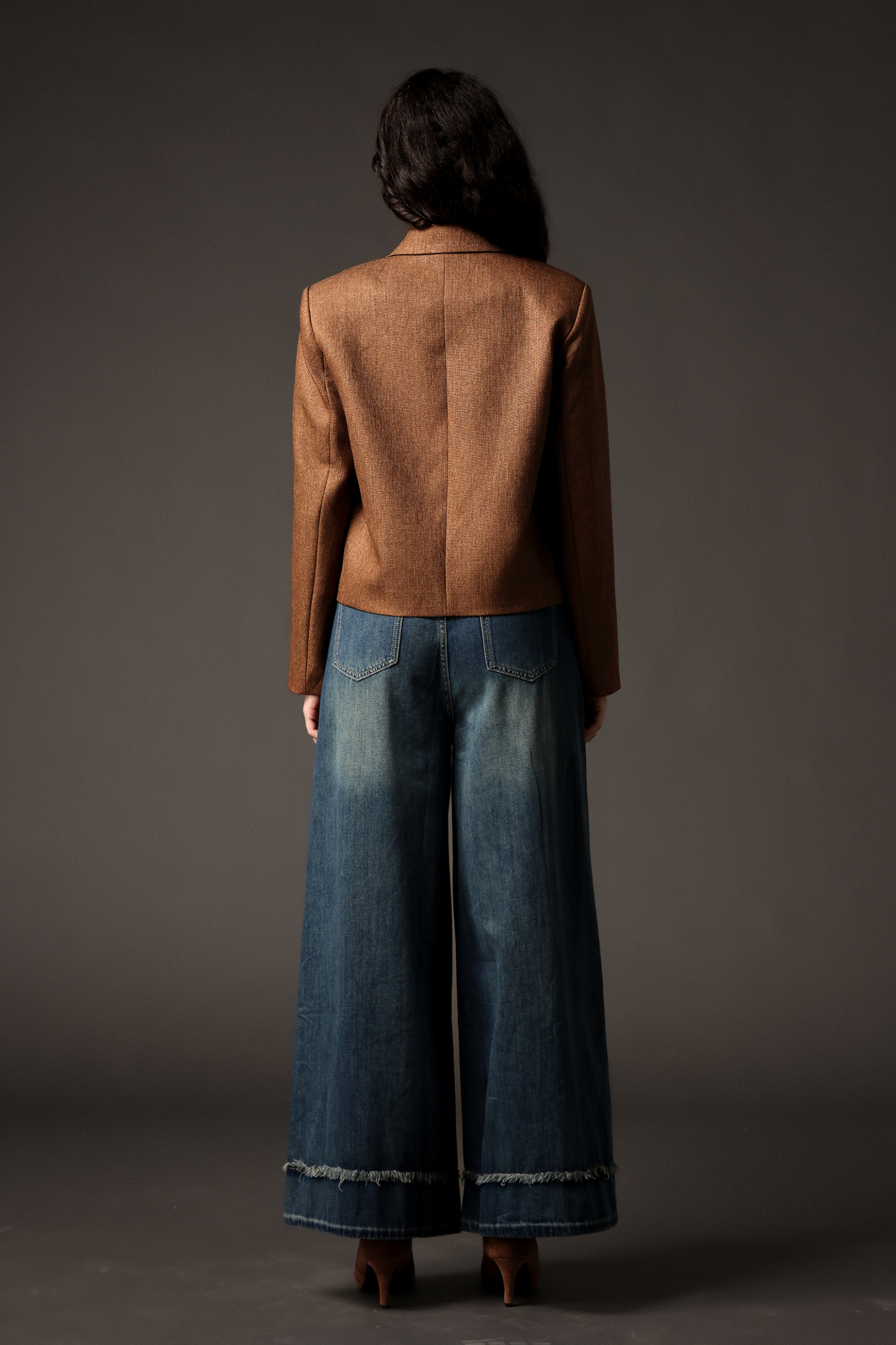 Radmila Long Sleeves Ruffled Blouse