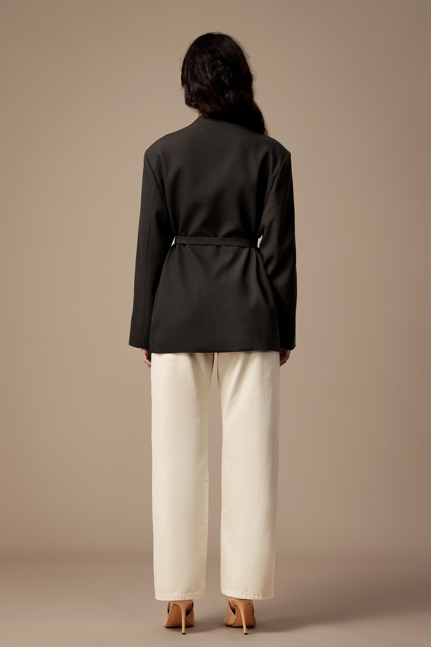 Katya V-Neck Long Sleeves Suit Jacket