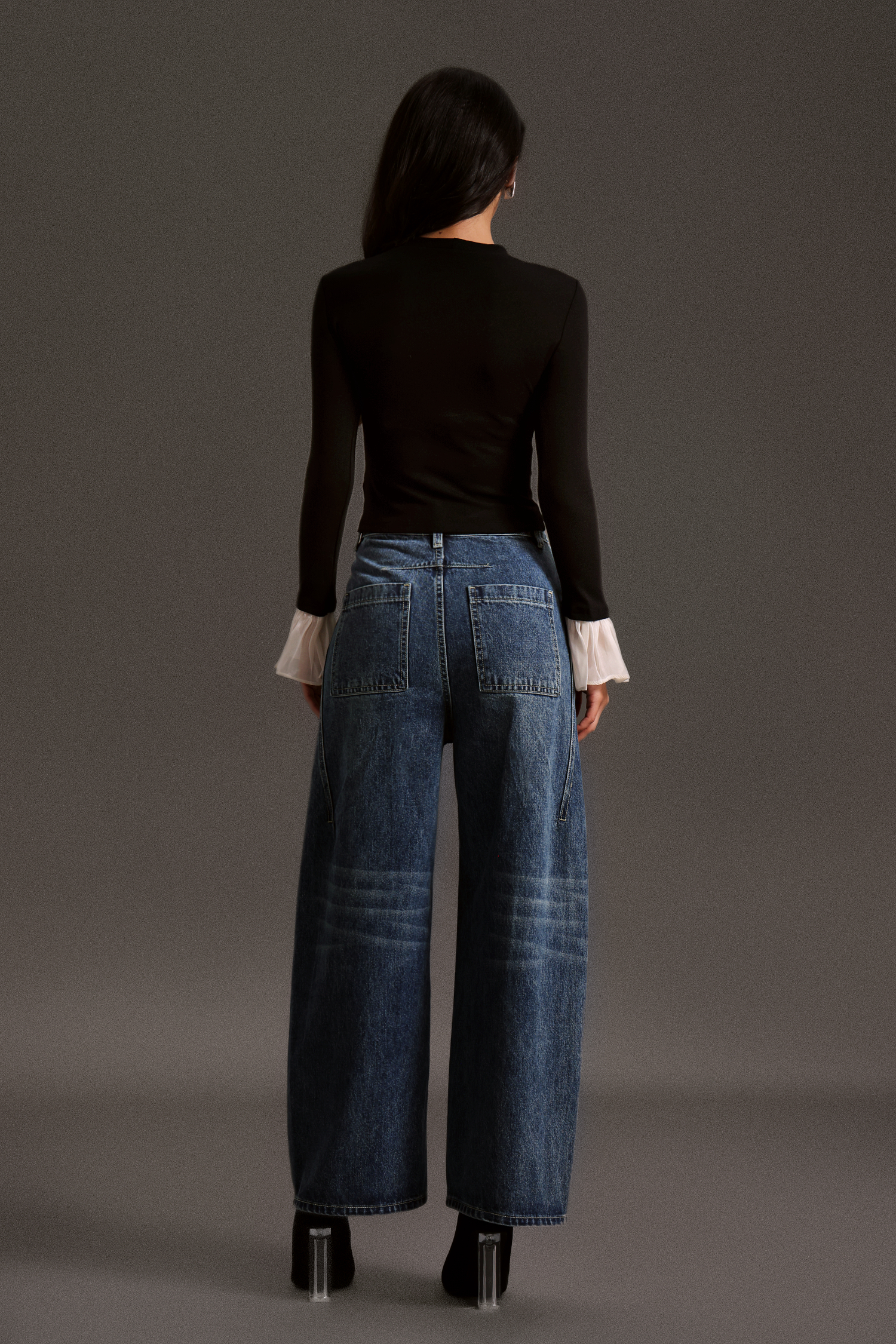 Gisele V-Neck Long Sleeves Top