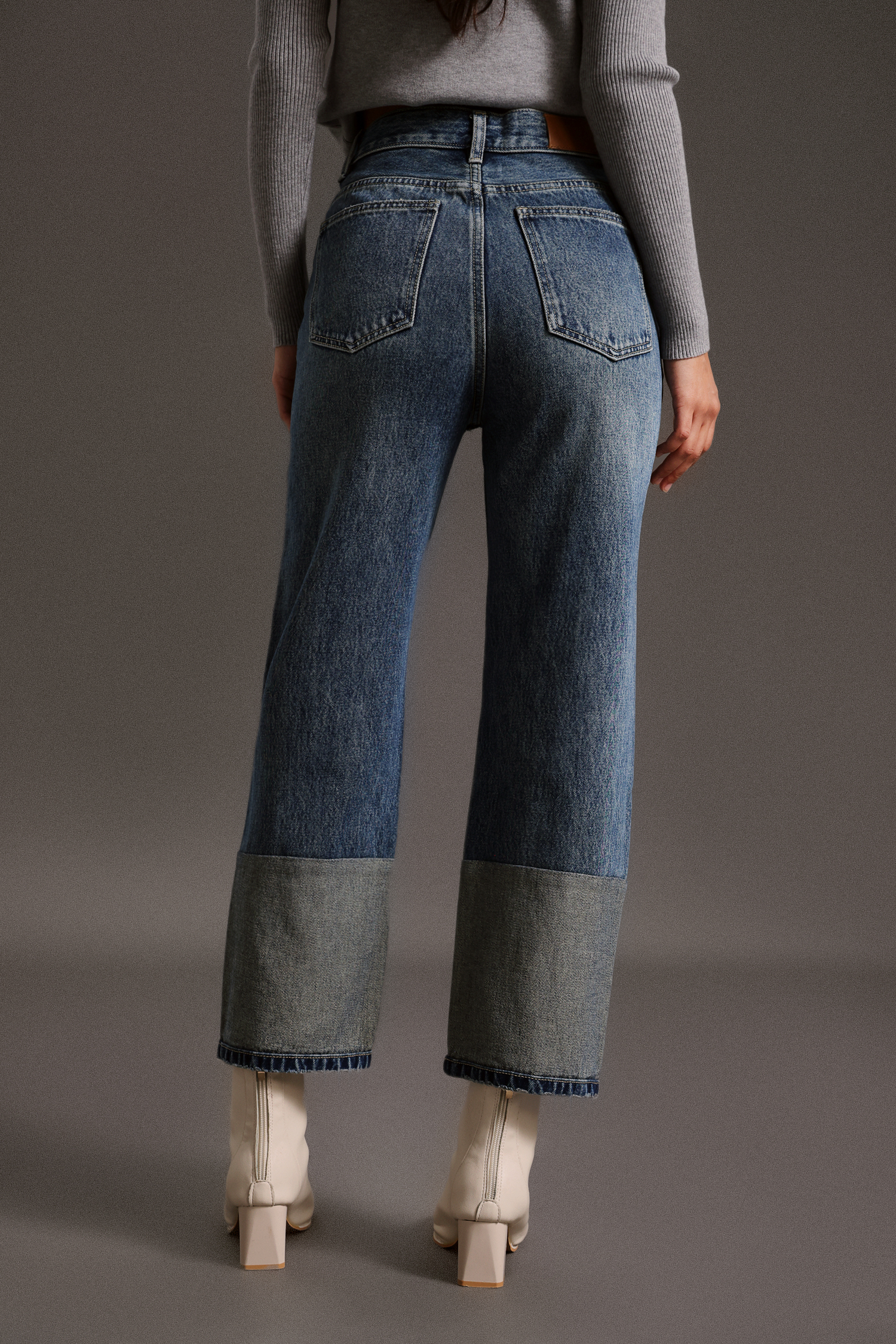 Jilly High Waist Straight Jeans