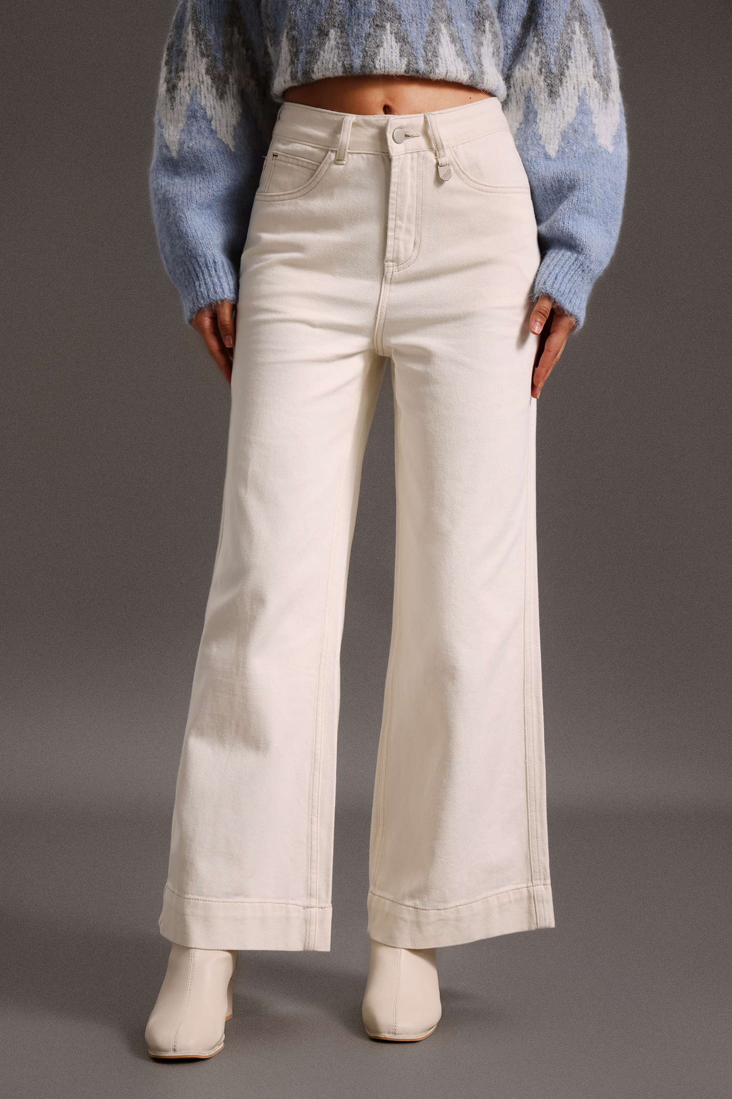 Karina High Waist Wide-Legs Jeans