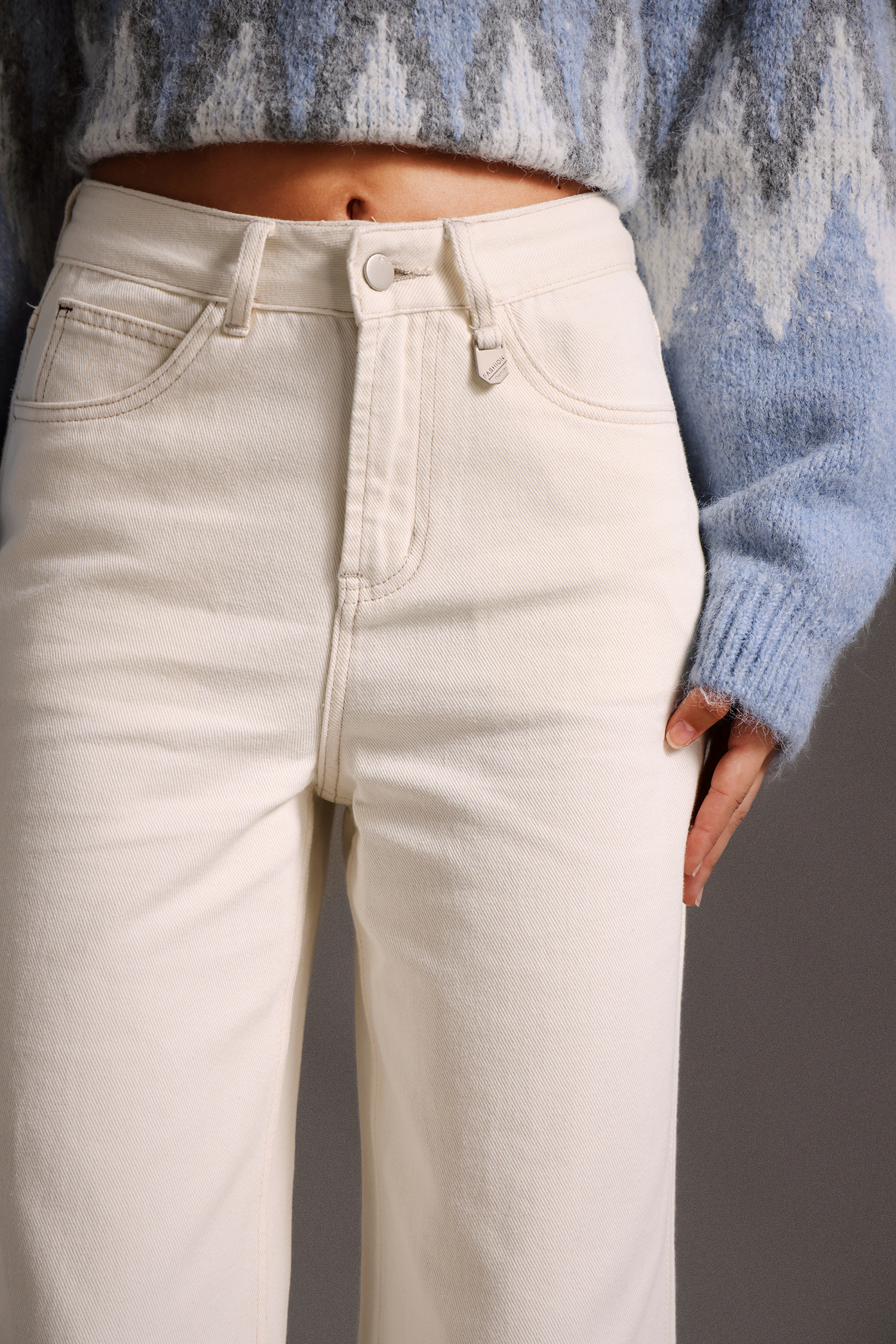 Karina High Waist Wide-Legs Jeans