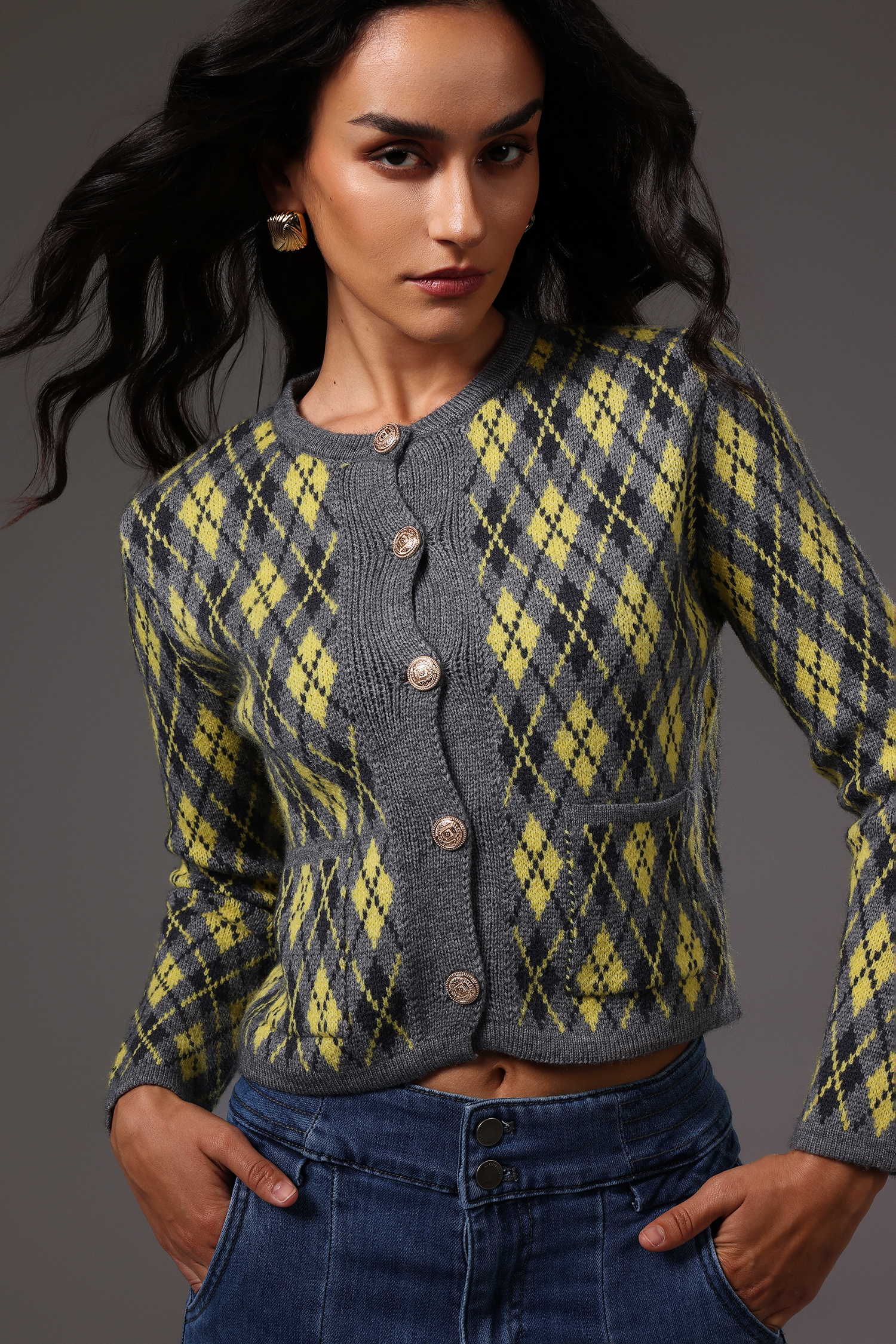 Uiala Round Neck Long Sleeves Sweater