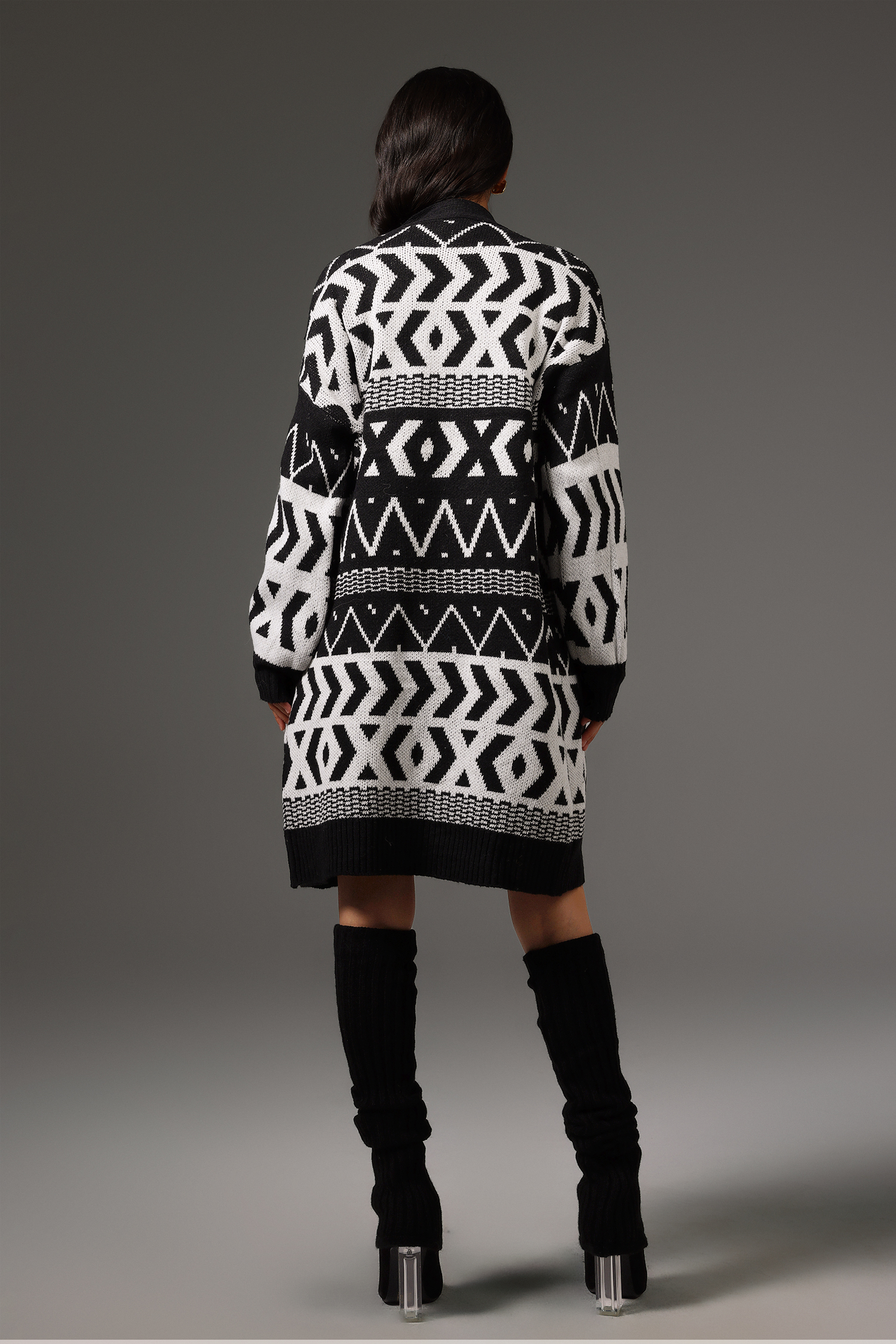Eila  Cardigan Midi Sweater
