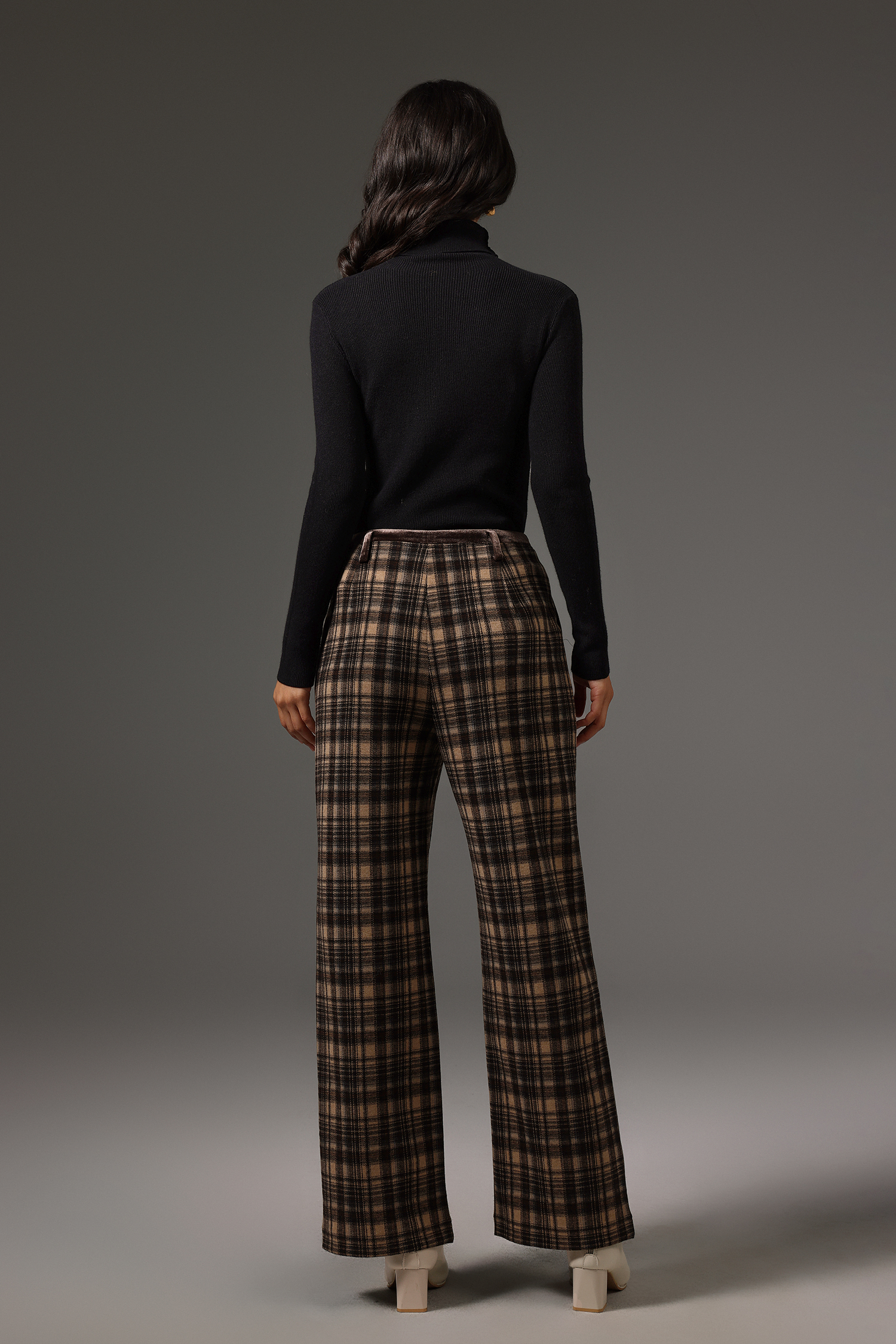 Ninao Tartan Maxi Pants