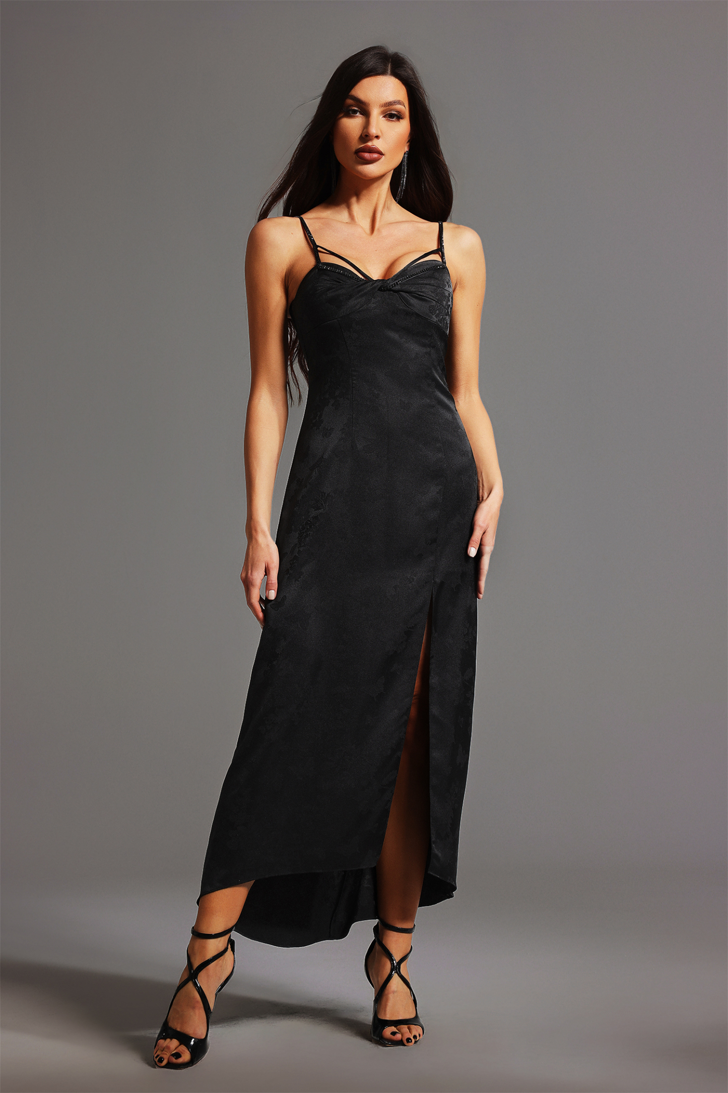 Slaia Sleeveless Midi Dress – Bellabarnett