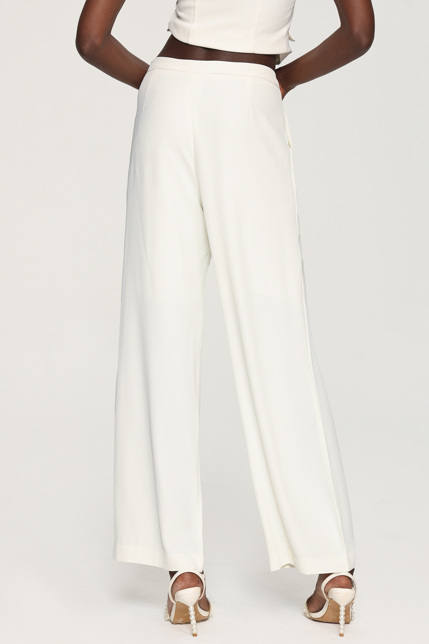 Elora Flower Sleeveless Suit Vest And Pants Two-Piece Set