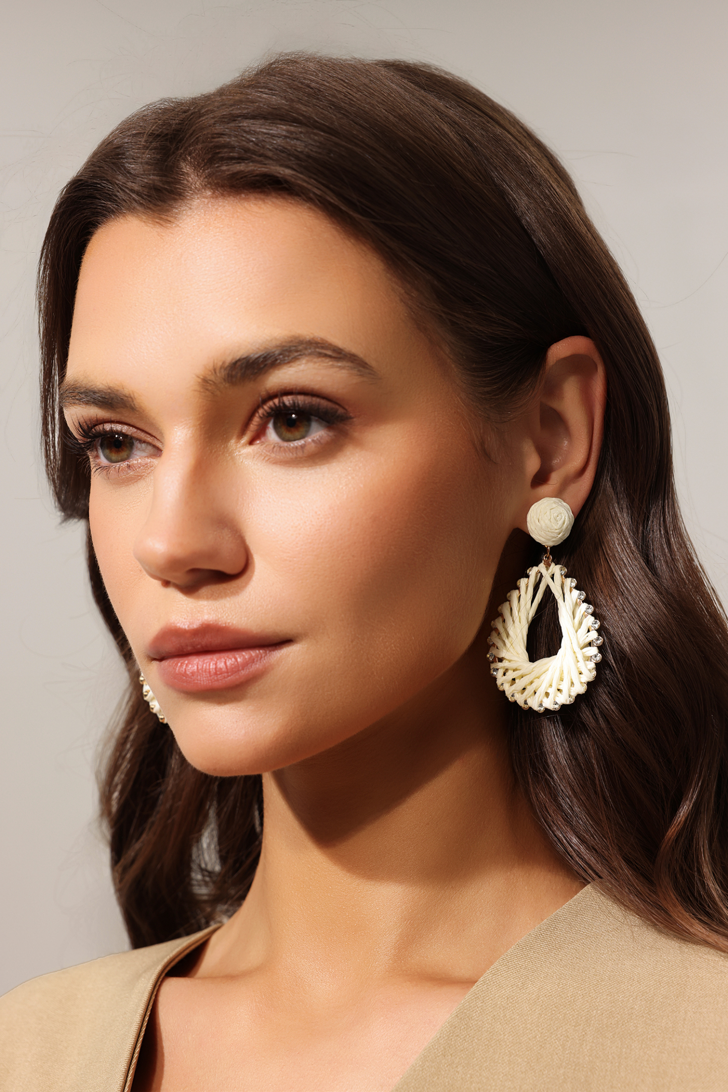 Yoli Weaving Diamond Earrings