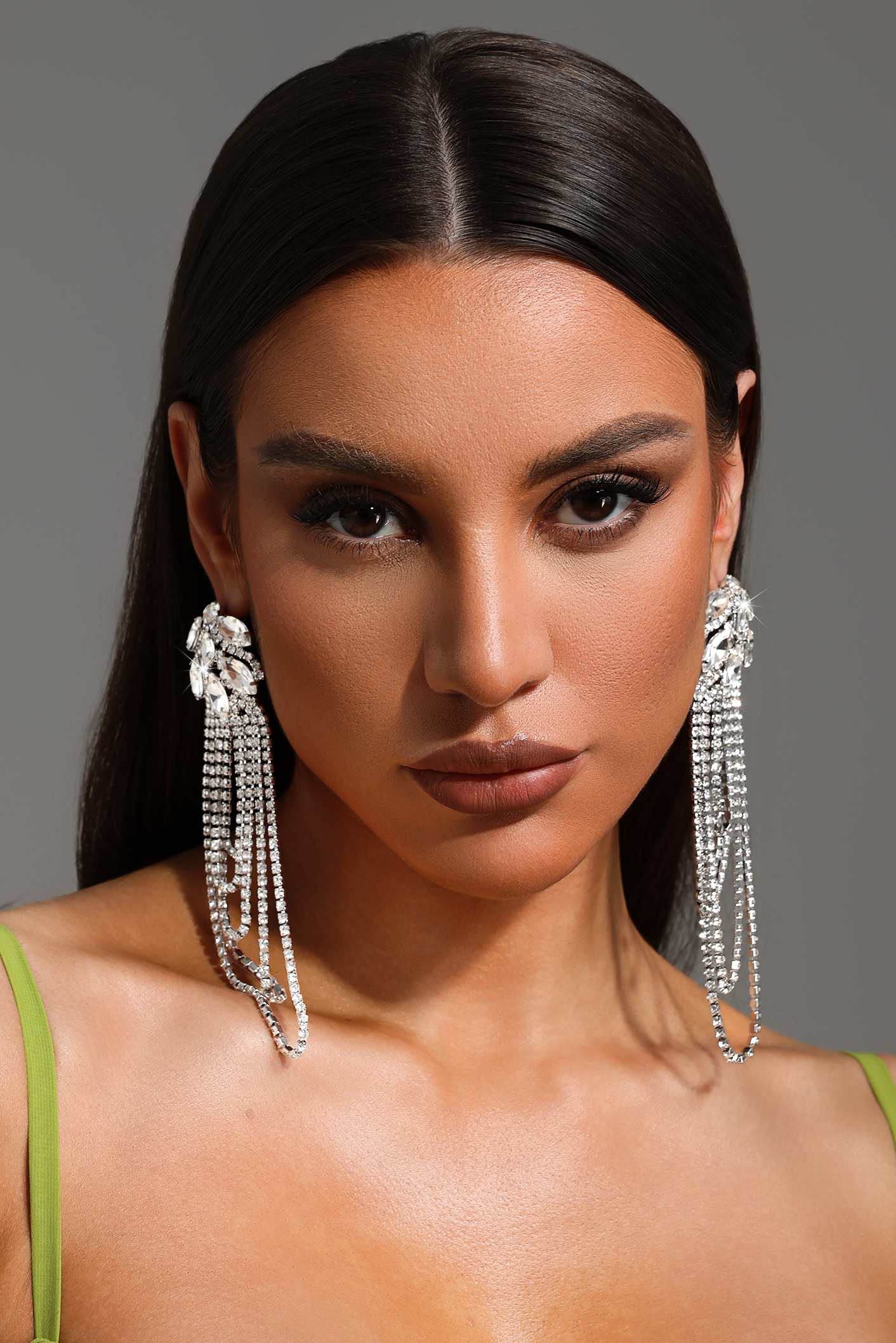 Glenora Diamond Tassels Earrings