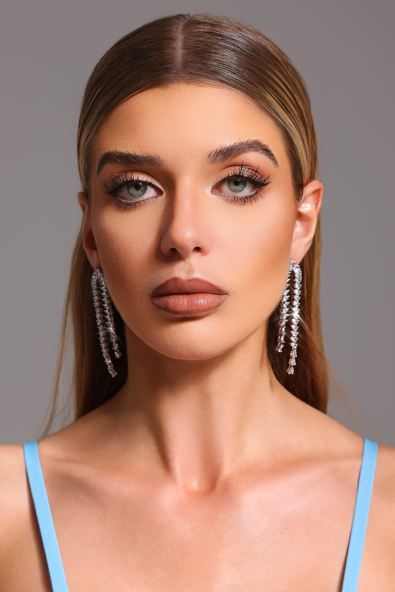 Nikuna Diamond Tassel Earrings