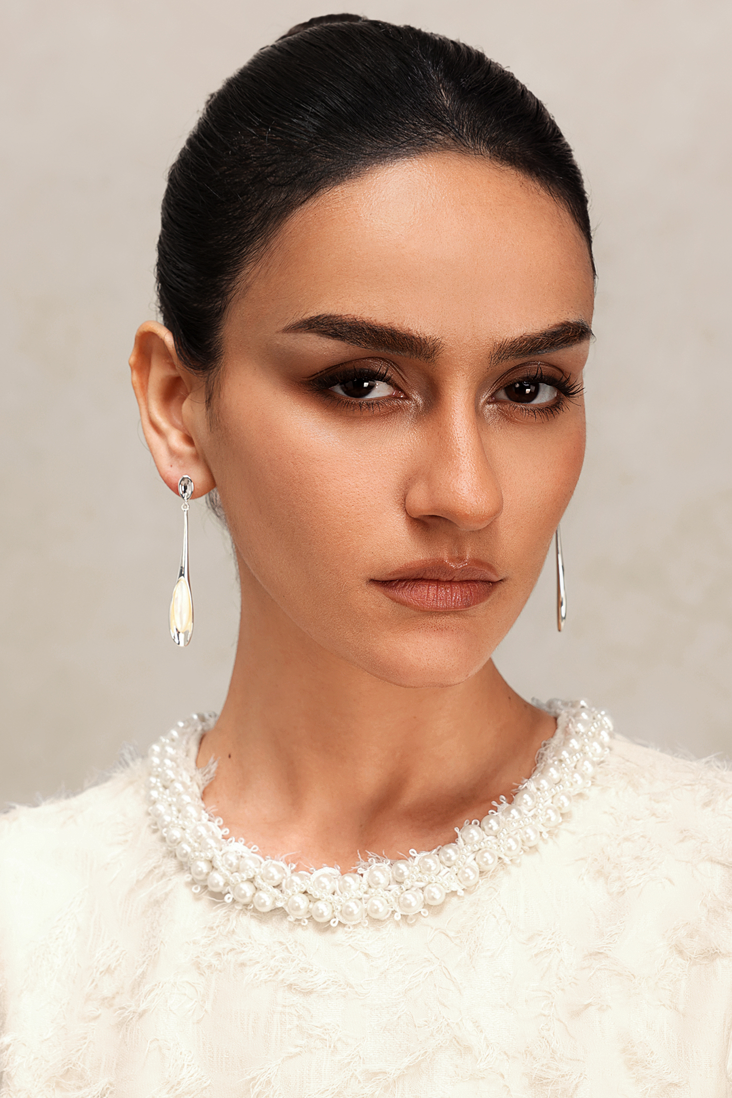 Torill Geometry Seashell Earrings