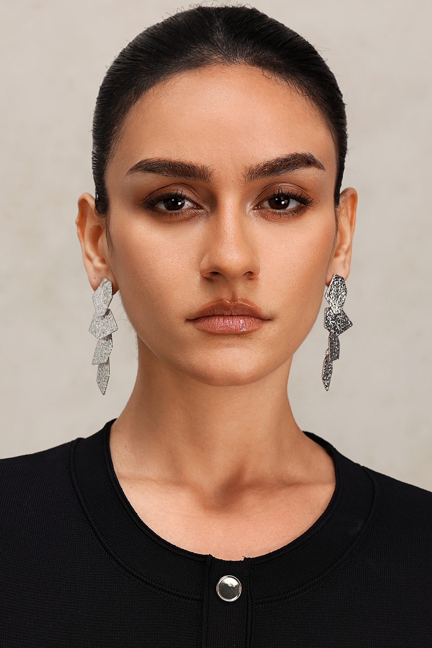 Machi Geometry Splice Earrings