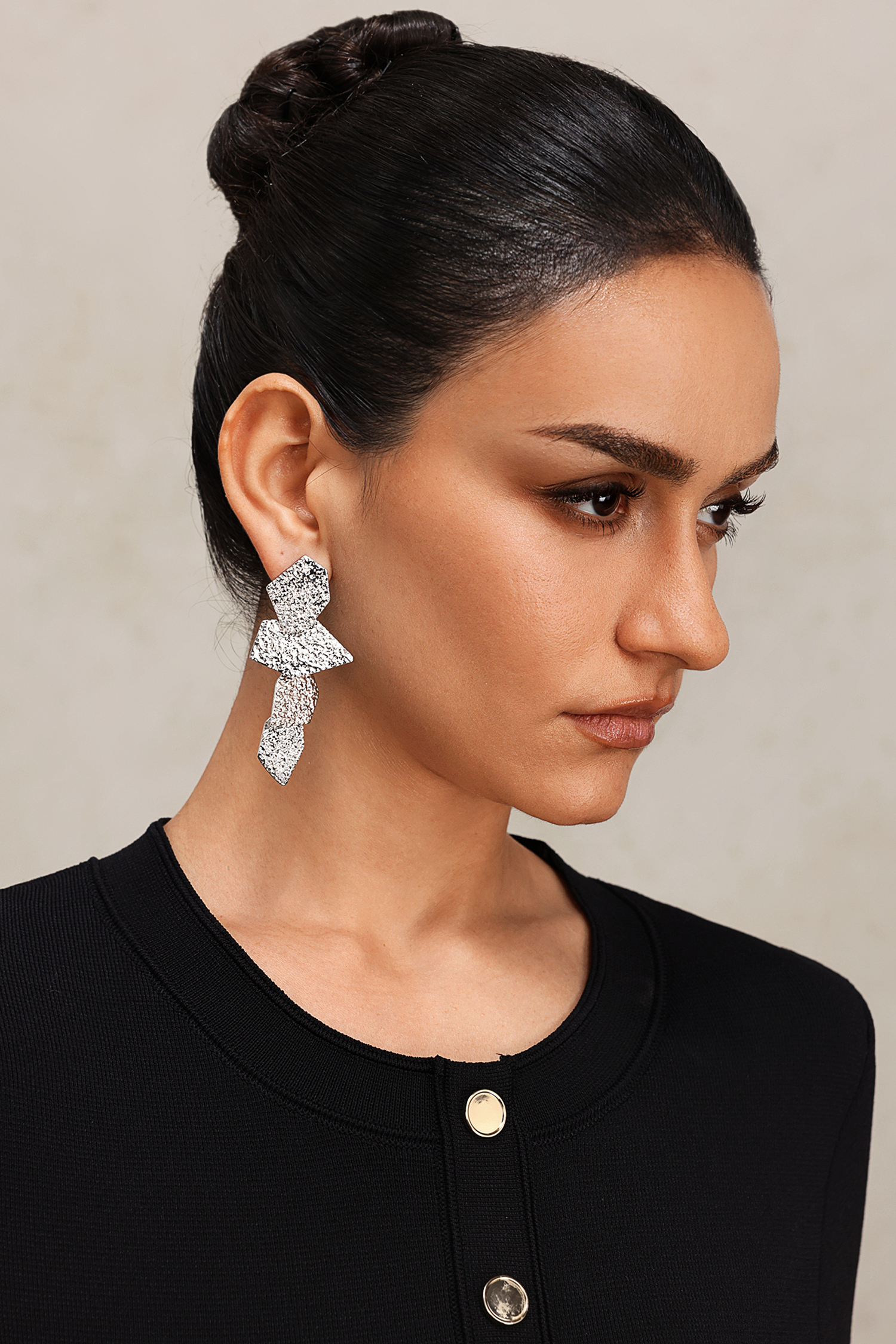 Machi Geometry Splice Earrings