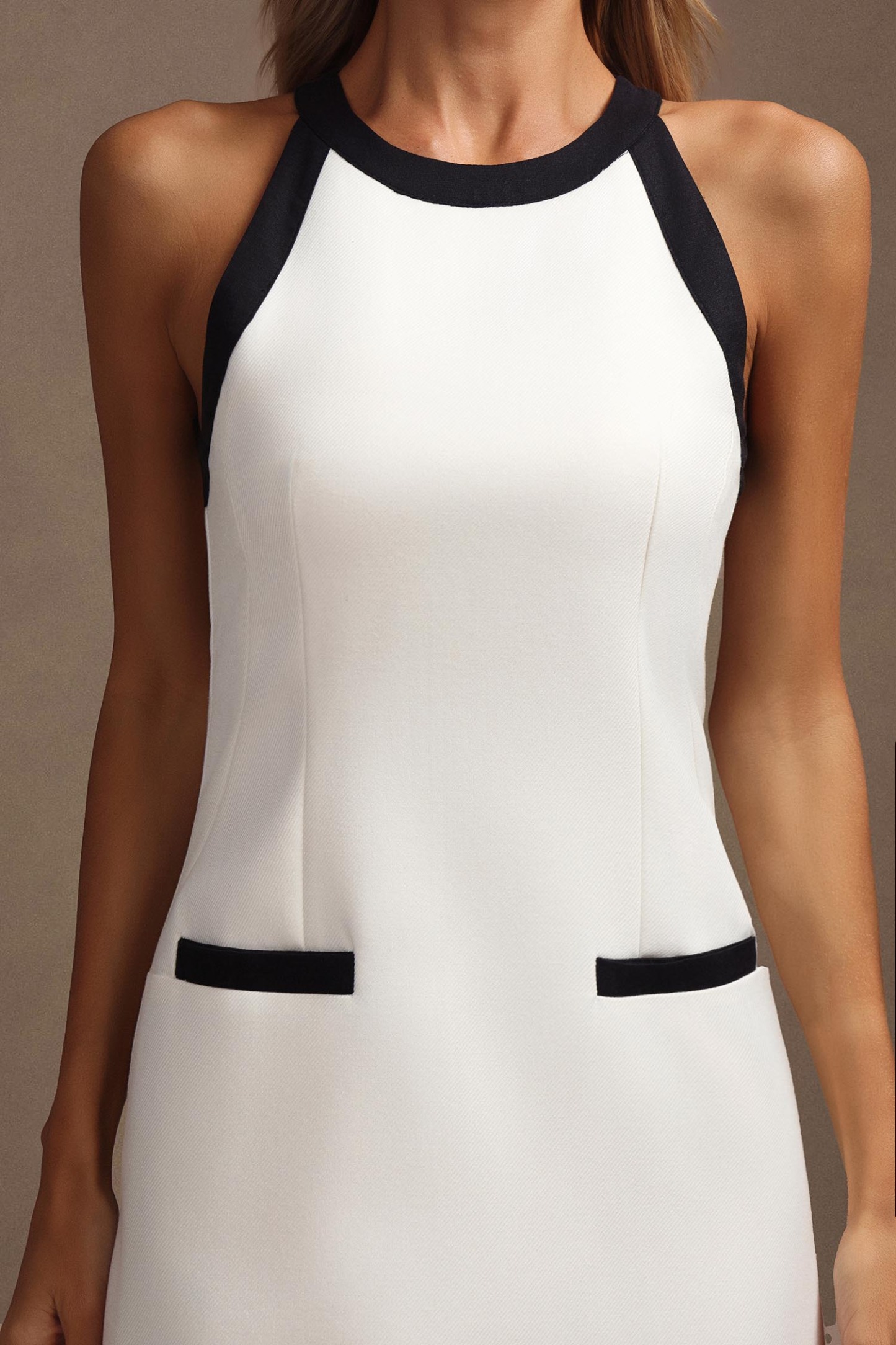 Dotte Round Neck Sleeveless Mini Dress