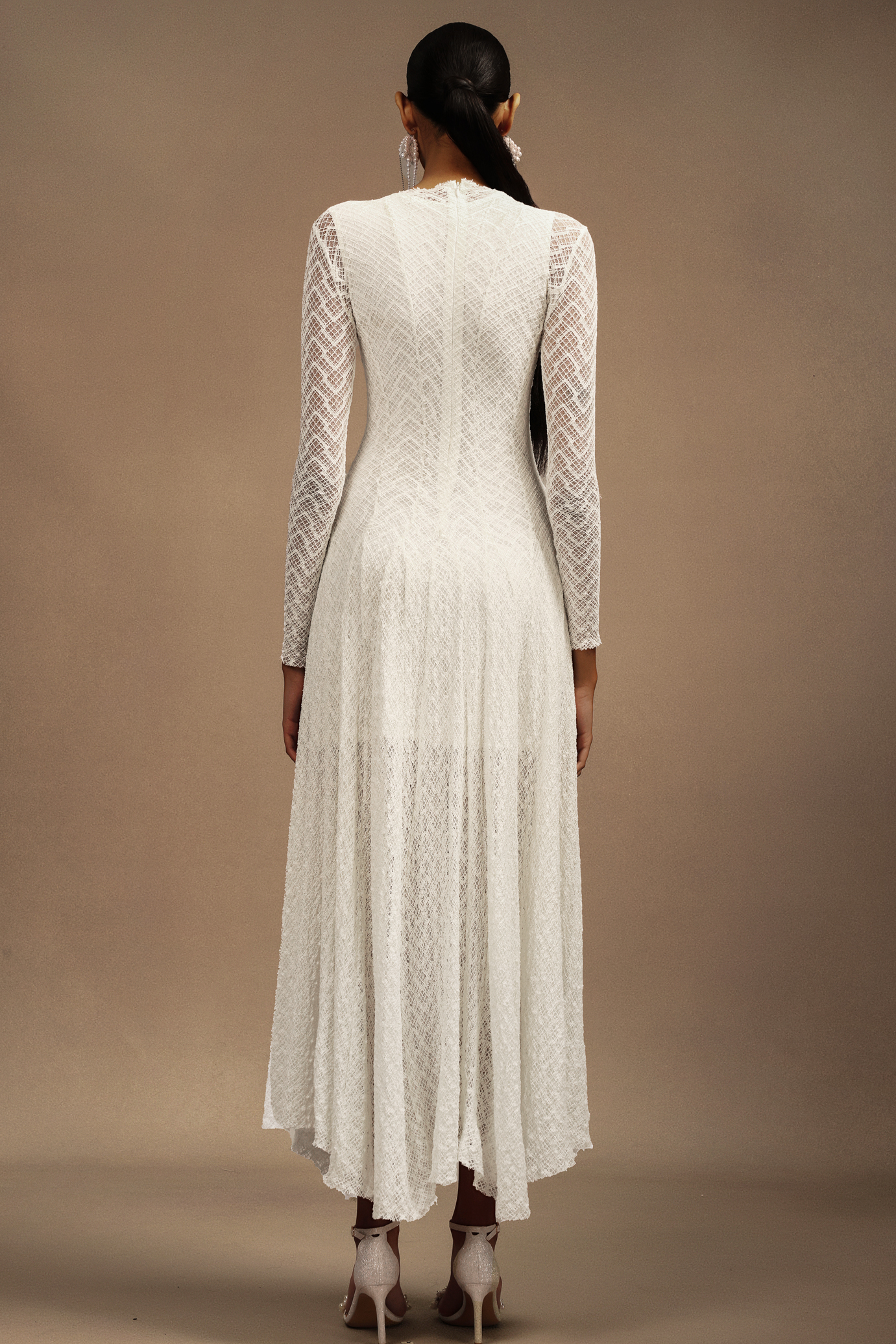 Pascale Round Neck Long Sleeves Maxi Dress