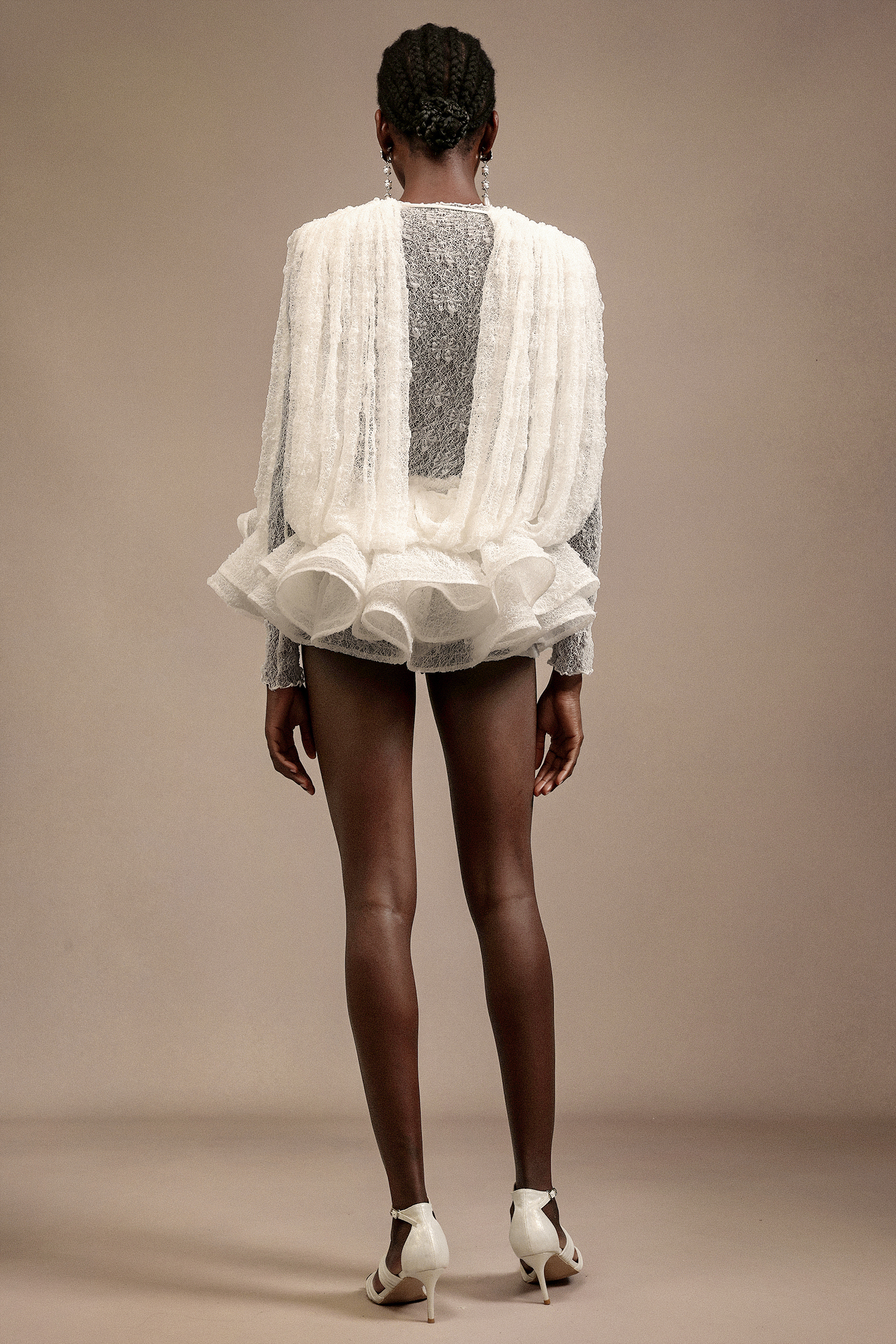 Flava Long Sleeves Mini Dress Two-Piece Set